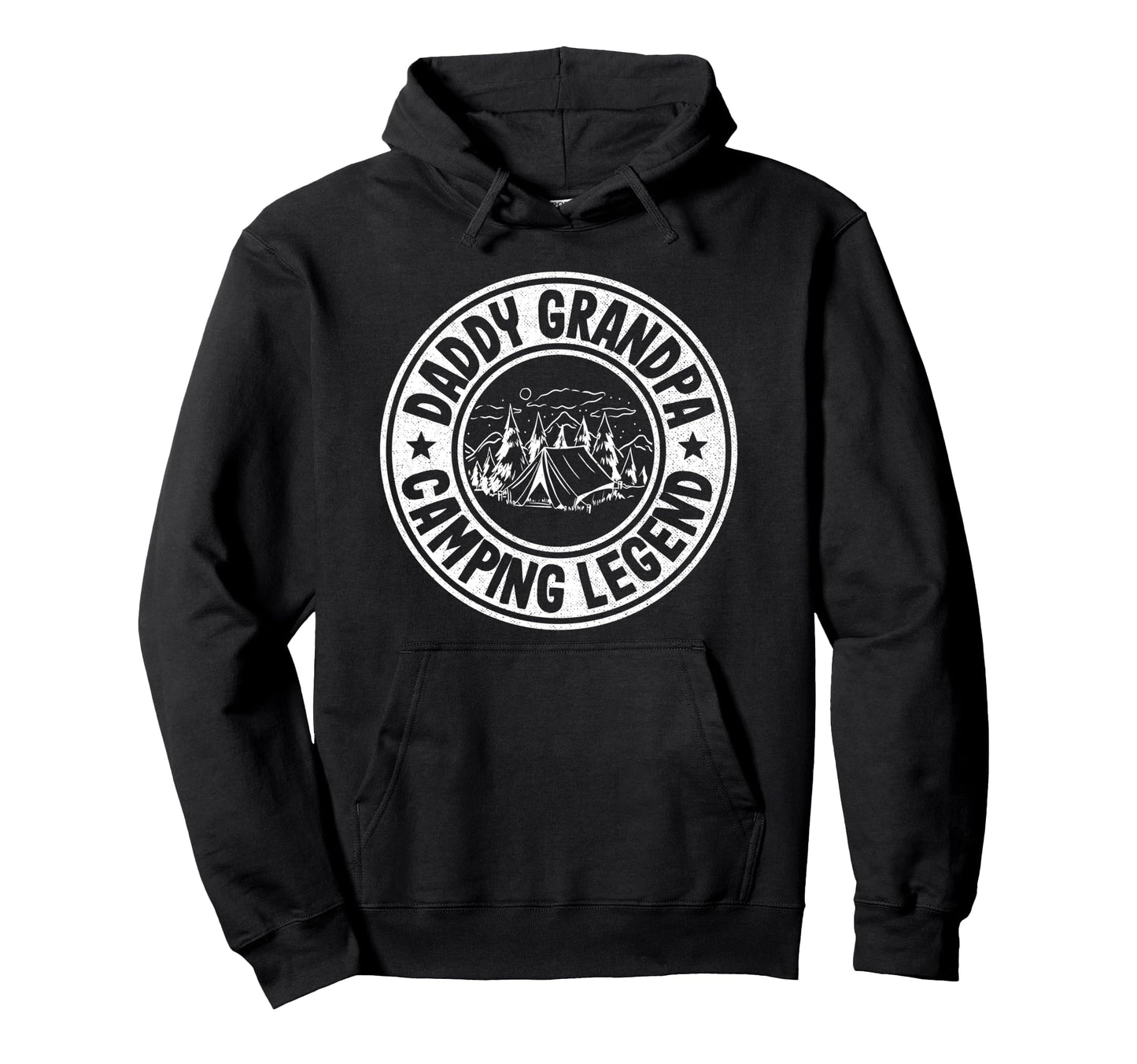 Daddy Grandpa Camping Legend Rv Camper Hoodie - Streetwear Style Unisex - T-Shirt, Sweatshirt, Hoodie