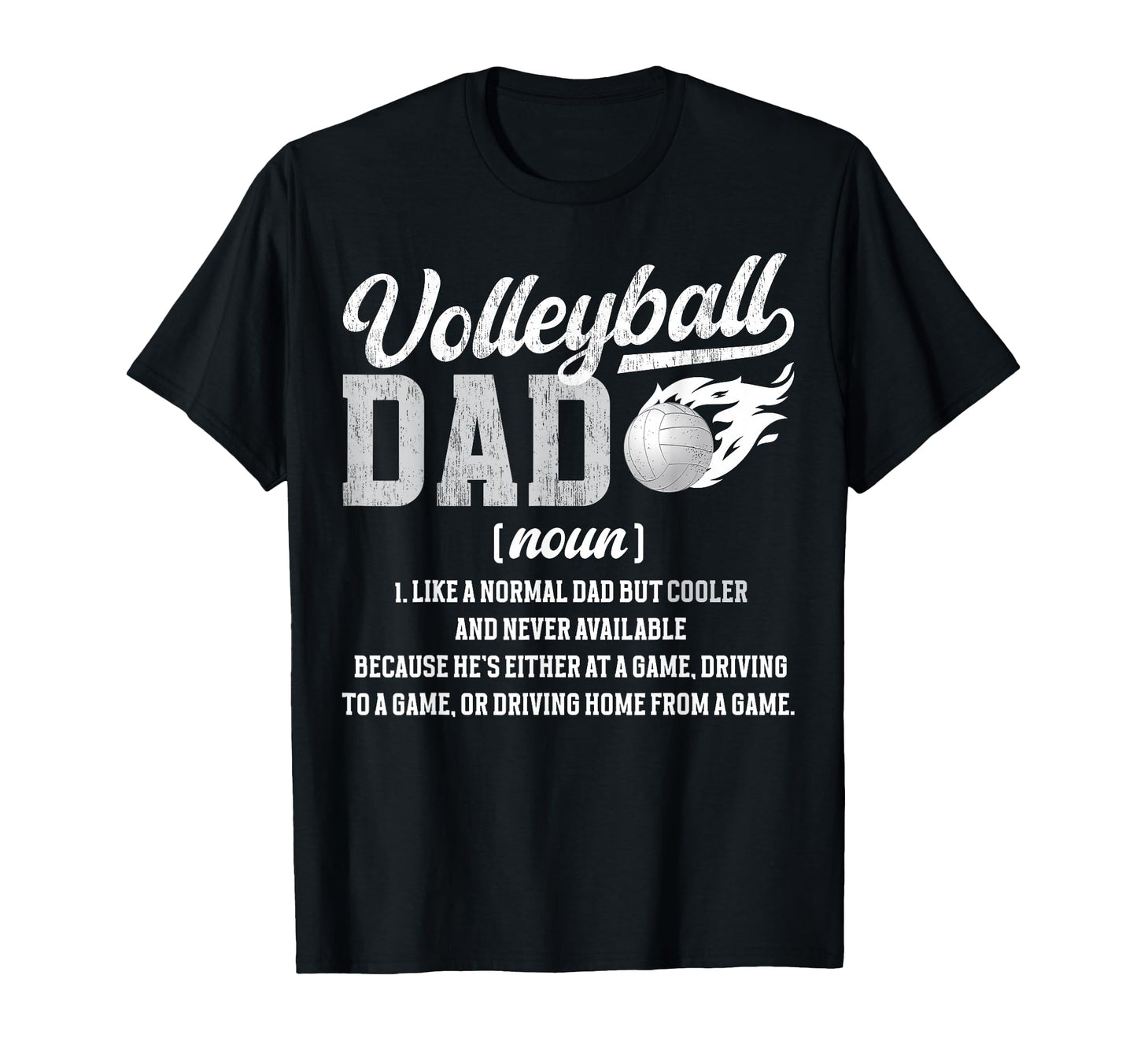 Volleyball Dad Definition Dad T-Shirt - Aesthetic Graphic Unisex - T-Shirt, Sweatshirt, Hoodie