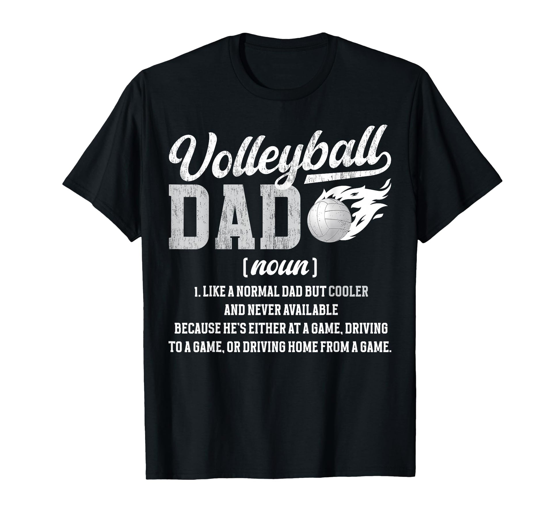 Volleyball Dad Definition Dad T-Shirt - Aesthetic Graphic Unisex - T-Shirt, Sweatshirt, Hoodie