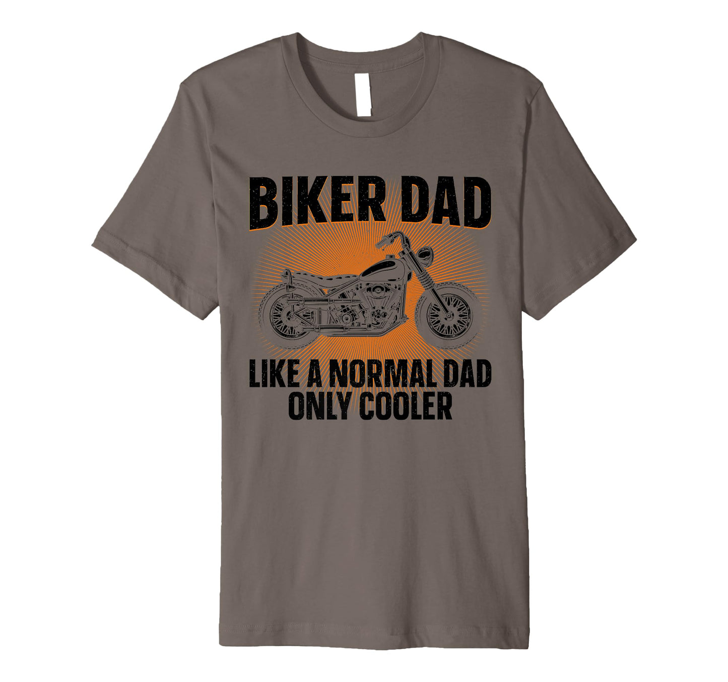 Funny Motorcycle Dad Grandpa T-Shirt - Minimalist Print for Adults - T-Shirt, Sweatshirt, Hoodie