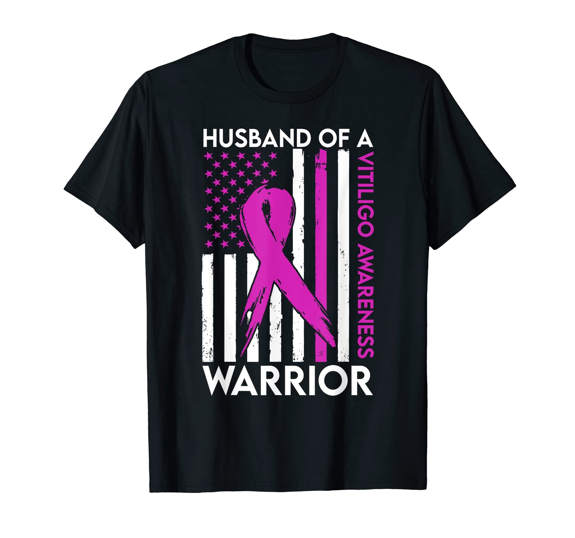 Husband Warrior Vitiligo T-Shirt - Casual Everyday Wear for Adults - T-Shirt, Sweatshirt, Hoodie