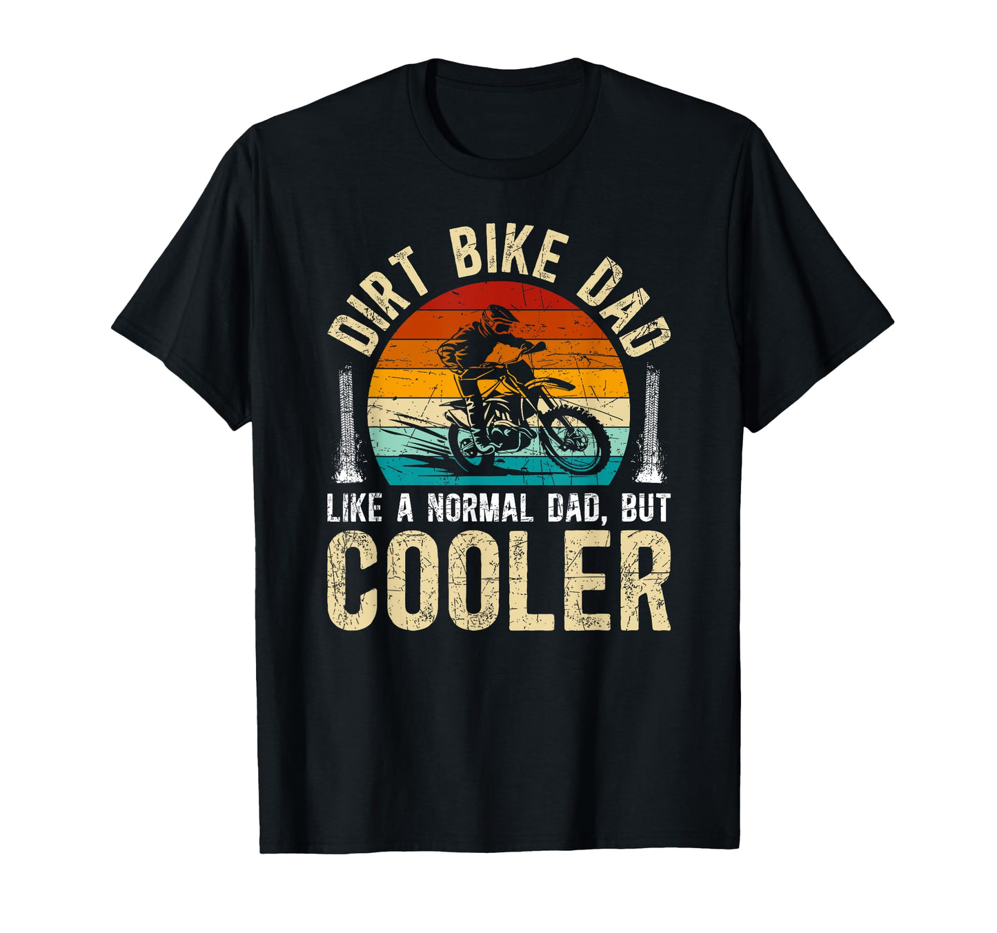 Dirt Bike Dad Definition Dad Dirt Biker T-Shirt - Trendy Graphic Men Women - T-Shirt, Sweatshirt, Hoodie