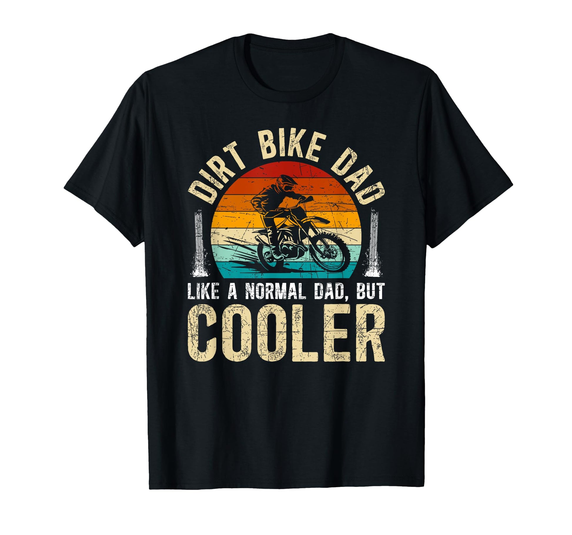 Dirt Bike Dad Definition Dad Dirt Biker T-Shirt - Trendy Graphic Men Women - T-Shirt, Sweatshirt, Hoodie
