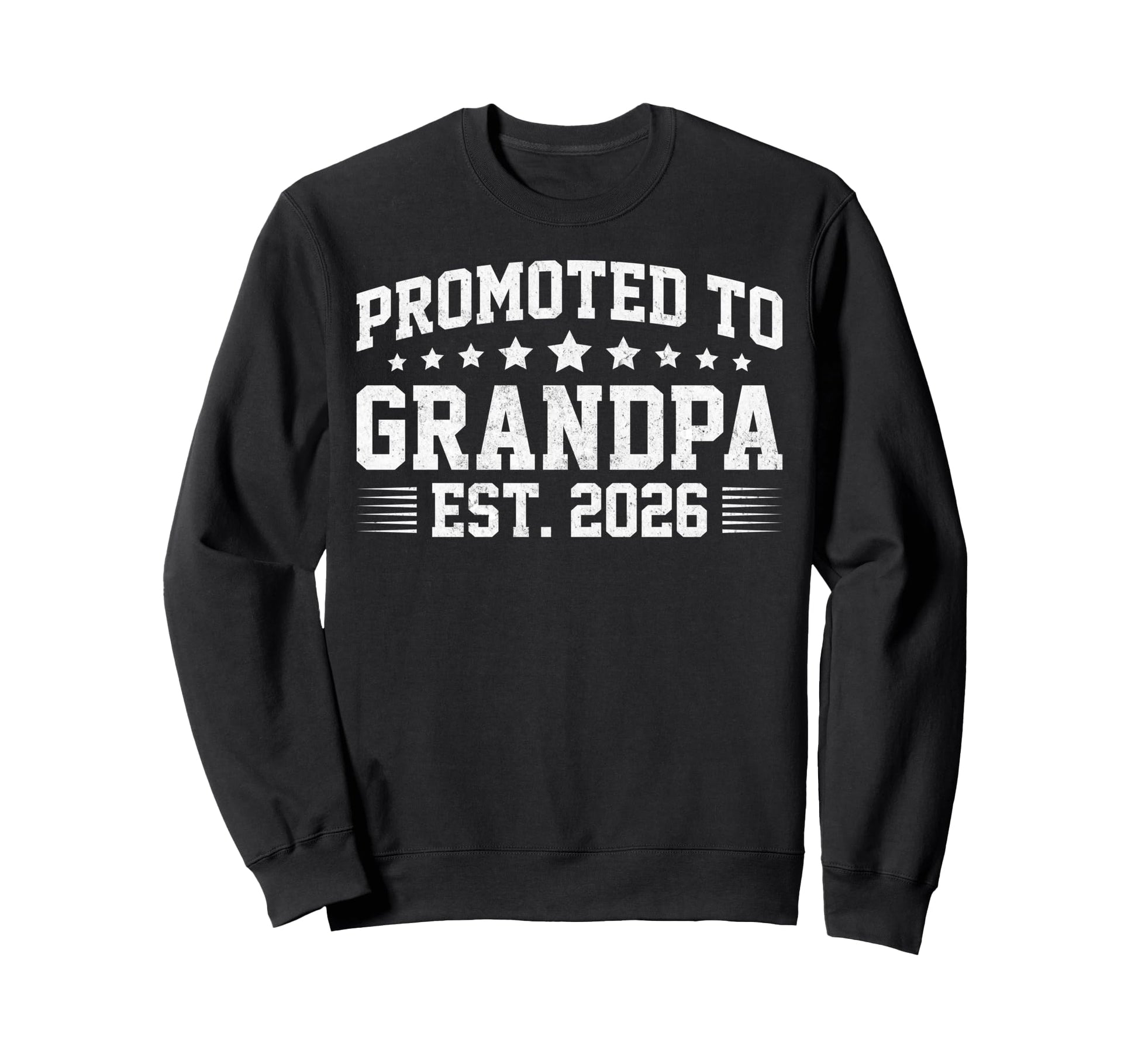 Promoted To Grandpa Est 2026 Sweatshirt - Minimalist Print Unisex - T-Shirt, Sweatshirt, Hoodie