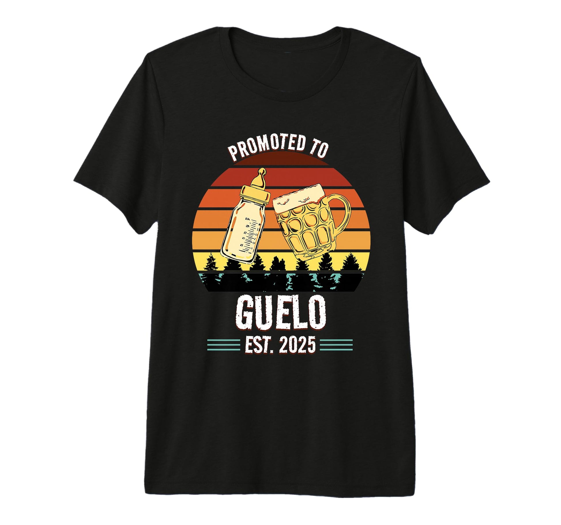 Mens Funny New Grandpa Promoted To T-Shirt - Casual Everyday Wear Unisex - T-Shirt, Sweatshirt, Hoodie