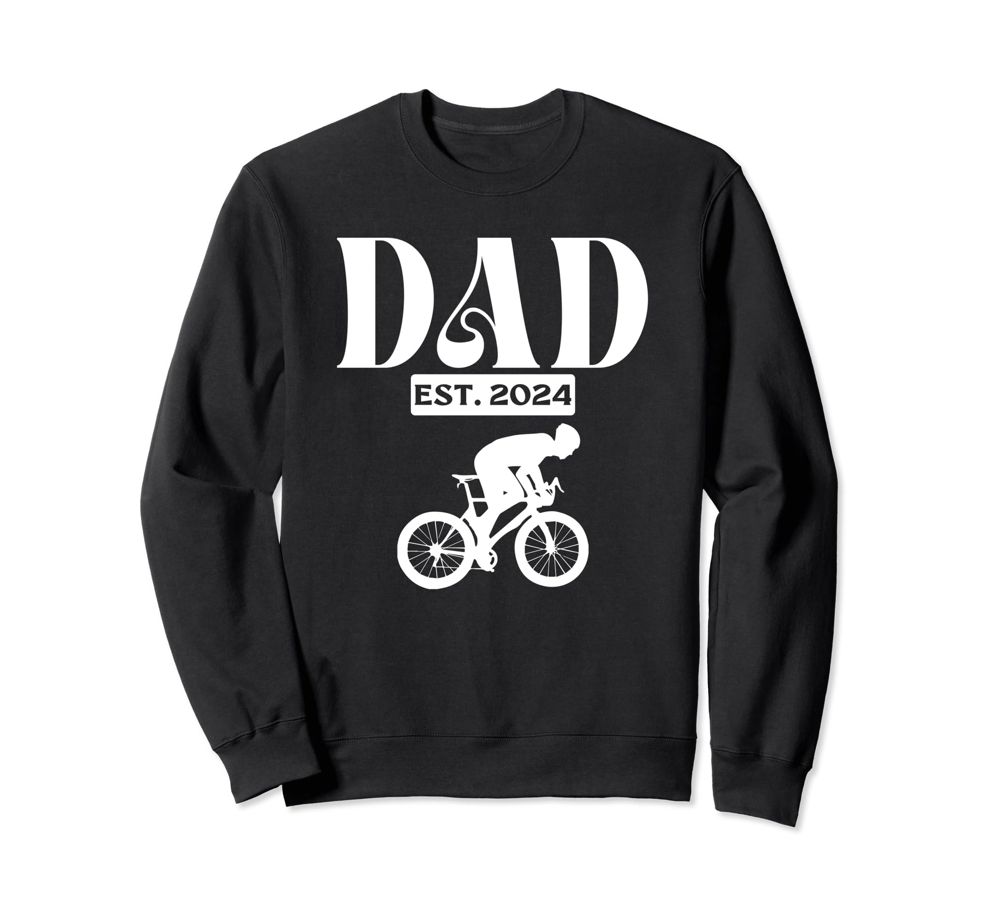 Dad Est 2024 Expect 2024 Sweatshirt - Minimalist Print Men Women - T-Shirt, Sweatshirt, Hoodie