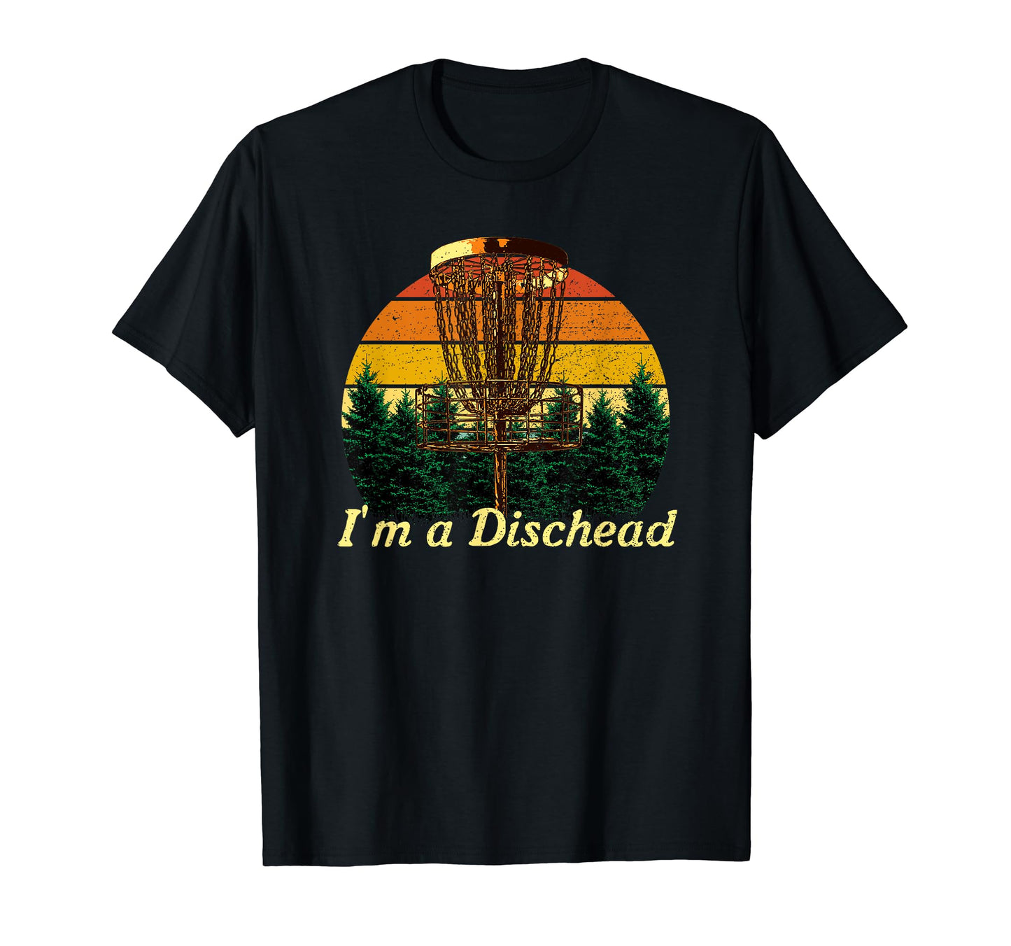 Im Dischead Funny Disc Golf Golfer T-Shirt - Novelty Apparel for Adults - T-Shirt, Sweatshirt, Hoodie