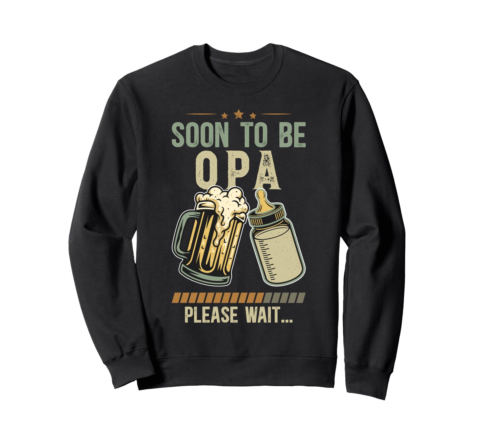 Soon To Be Opa Promoted To Opa Sweatshirt - Novelty Apparel for Adults - T-Shirt, Sweatshirt, Hoodie