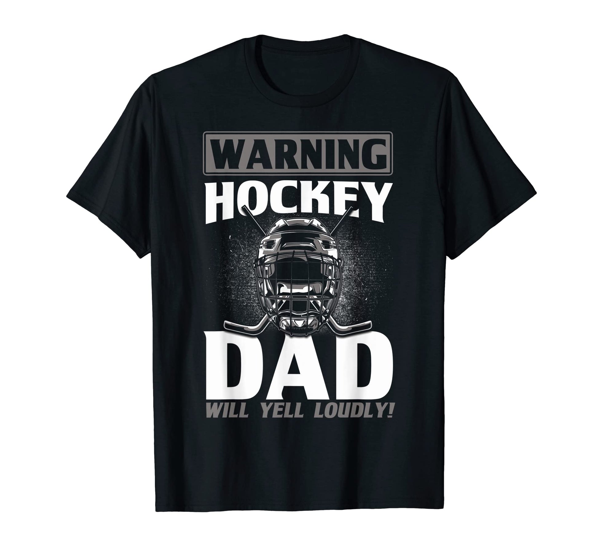 Funny Hockey Players Warning Hockey Dad T-Shirt - Aesthetic Graphic Unisex - T-Shirt, Sweatshirt, Hoodie