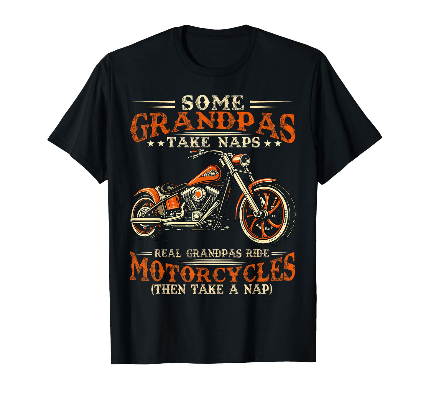 Some Grandpas Take Naps Real Grandpas T-Shirt - Graphic Print Men Women - T-Shirt, Sweatshirt, Hoodie