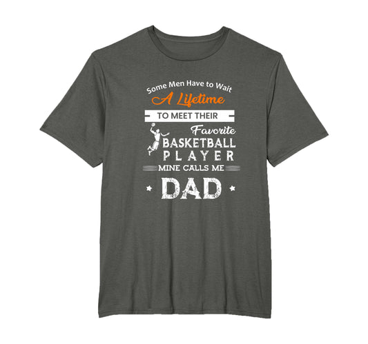 Basketball Dad Calls Me T-Shirt - Minimalist Print Men Women - T-Shirt, Sweatshirt, Hoodie
