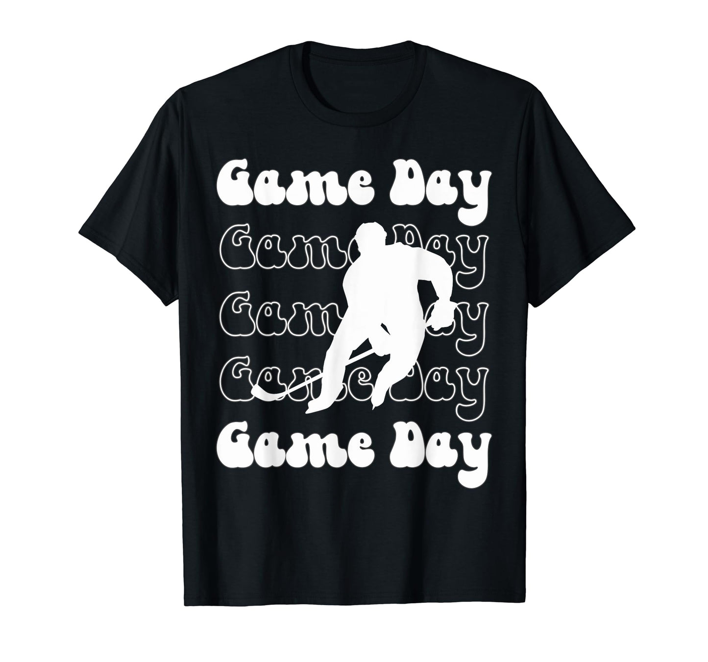 Hockey Game Day Hockey Mom Hockey Dad T-Shirt - Novelty Apparel Unisex - T-Shirt, Sweatshirt, Hoodie