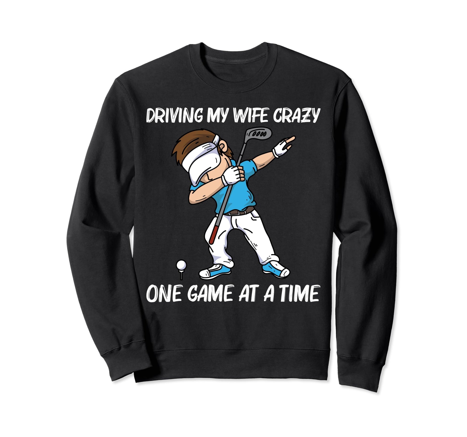 Golf Dad Golfing Golf Cart Par Sweatshirt - Aesthetic Graphic Men Women - T-Shirt, Sweatshirt, Hoodie