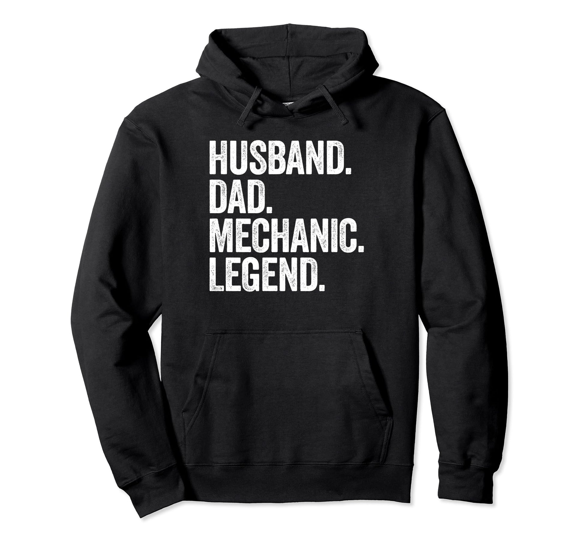 Husband Dad Mechanic Funny Car Guy Hoodie - Casual Everyday Wear Men Women - T-Shirt, Sweatshirt, Hoodie
