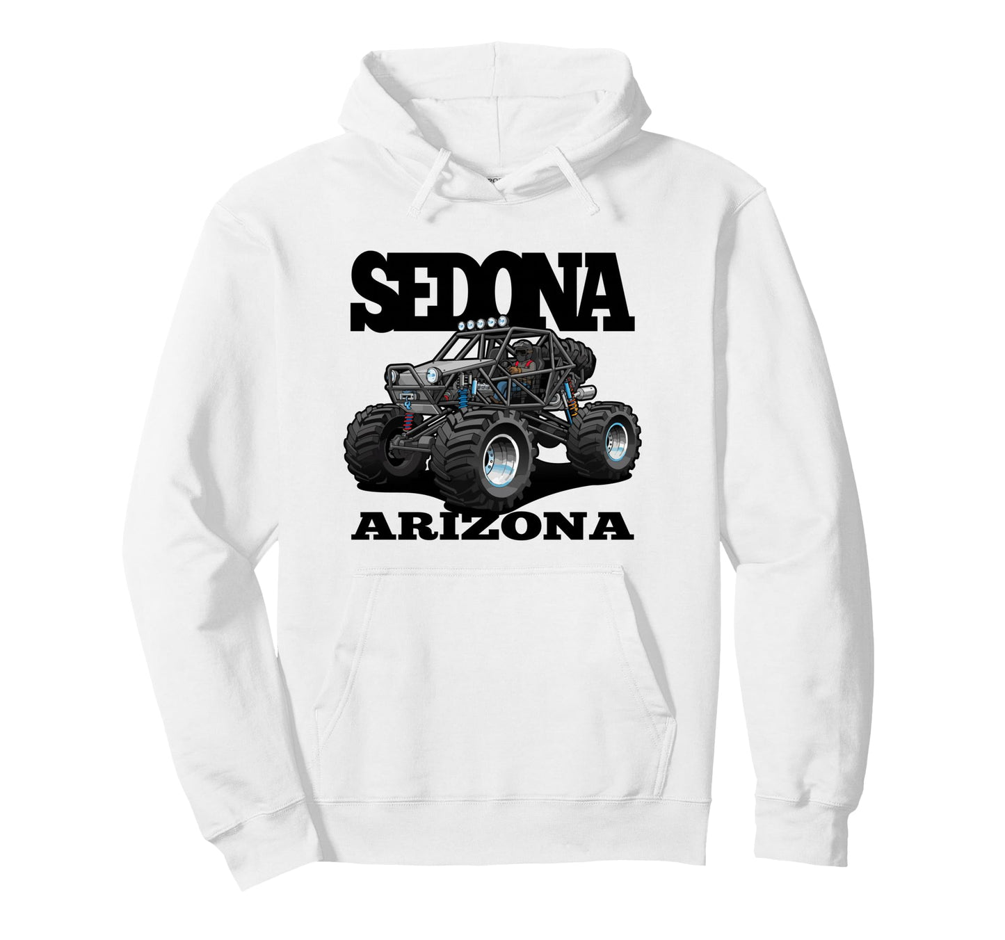 Sedona Az Side Side Quad 4X4 Atv Hoodie - Aesthetic Graphic Men Women - T-Shirt, Sweatshirt, Hoodie