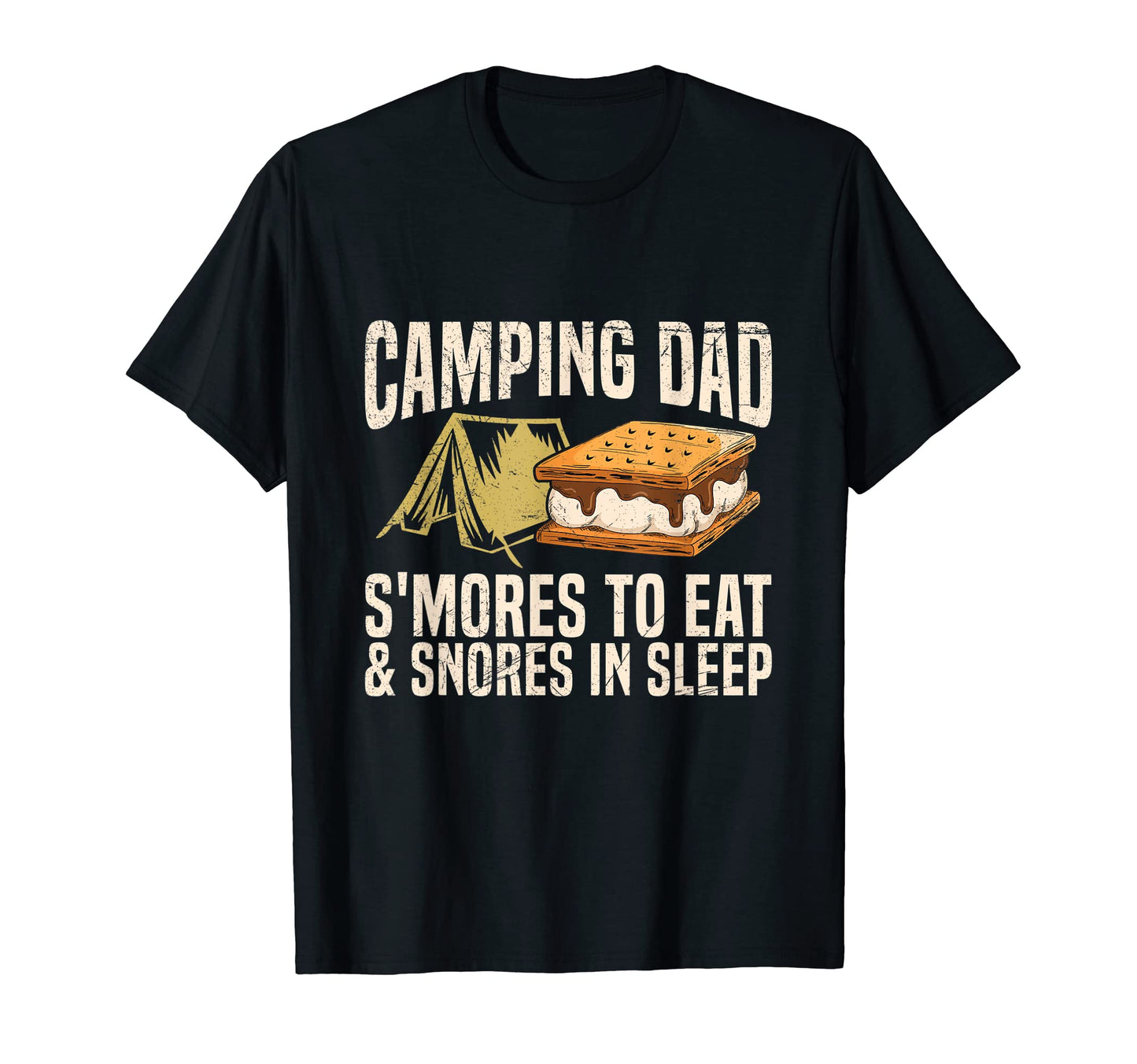 Mens Smores Campfire Snack Smores Dad T-Shirt - Minimalist Print Unisex - T-Shirt, Sweatshirt, Hoodie