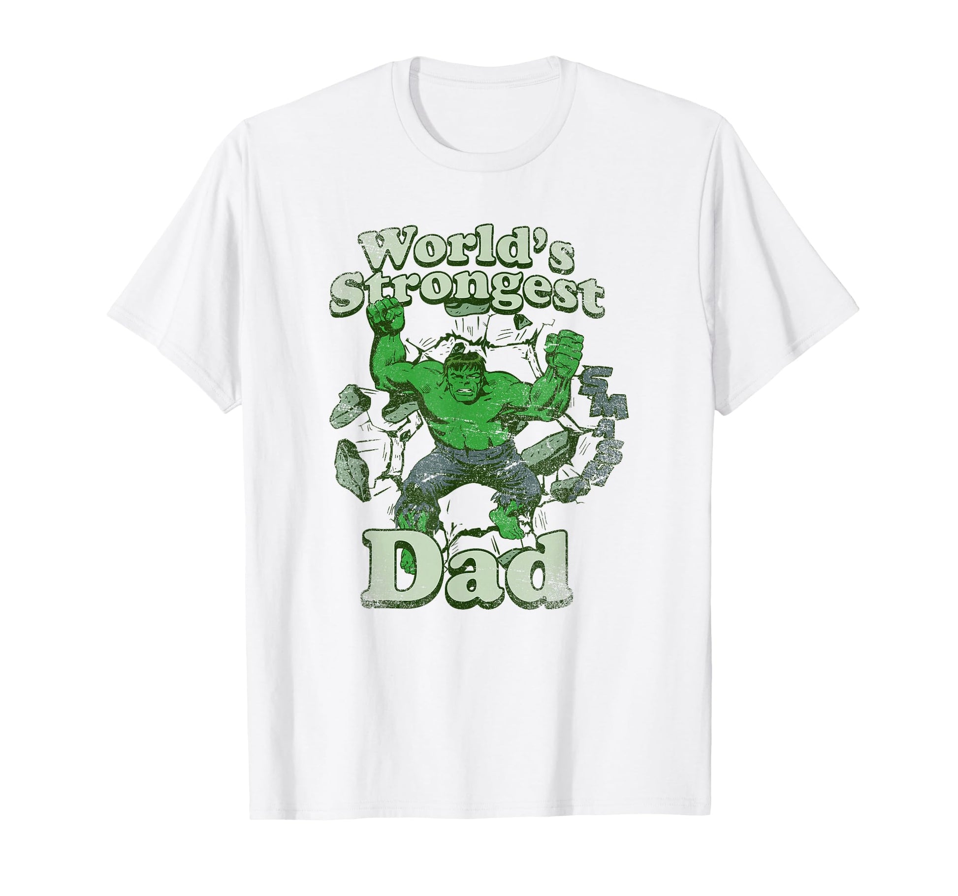Marvel Fathers Day Hulk Worlds T-Shirt - Trendy Graphic Men Women - T-Shirt, Sweatshirt, Hoodie
