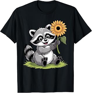 Cute Raccoon Design for Men Women Kids Animal Racoon Lovers T-Shirt Unisex T-shirt, Sweatshirt, Hoodie, Long Sleeve Tee - T-Shirt, Sweatshirt, Hoodie