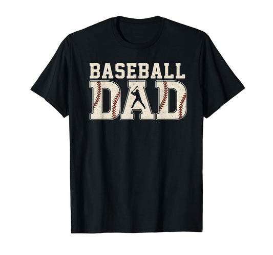 Baseball Dad Matching Family Sports T-Shirt - Trendy Graphic for Adults - T-Shirt, Sweatshirt, Hoodie