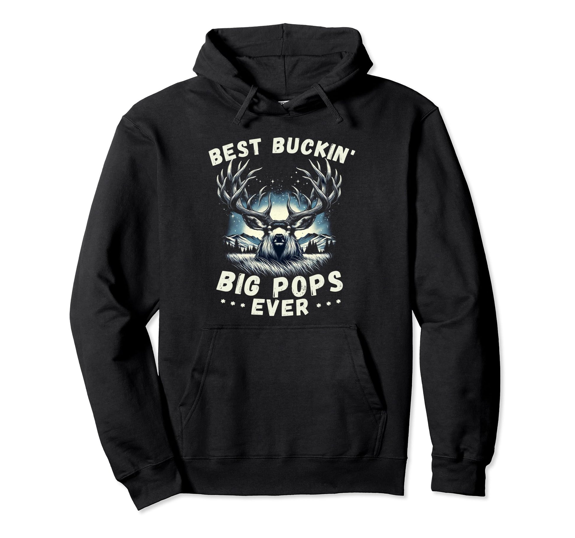 Novelty Big Buck Fathers Day Best Hoodie - Streetwear Style for Adults - T-Shirt, Sweatshirt, Hoodie