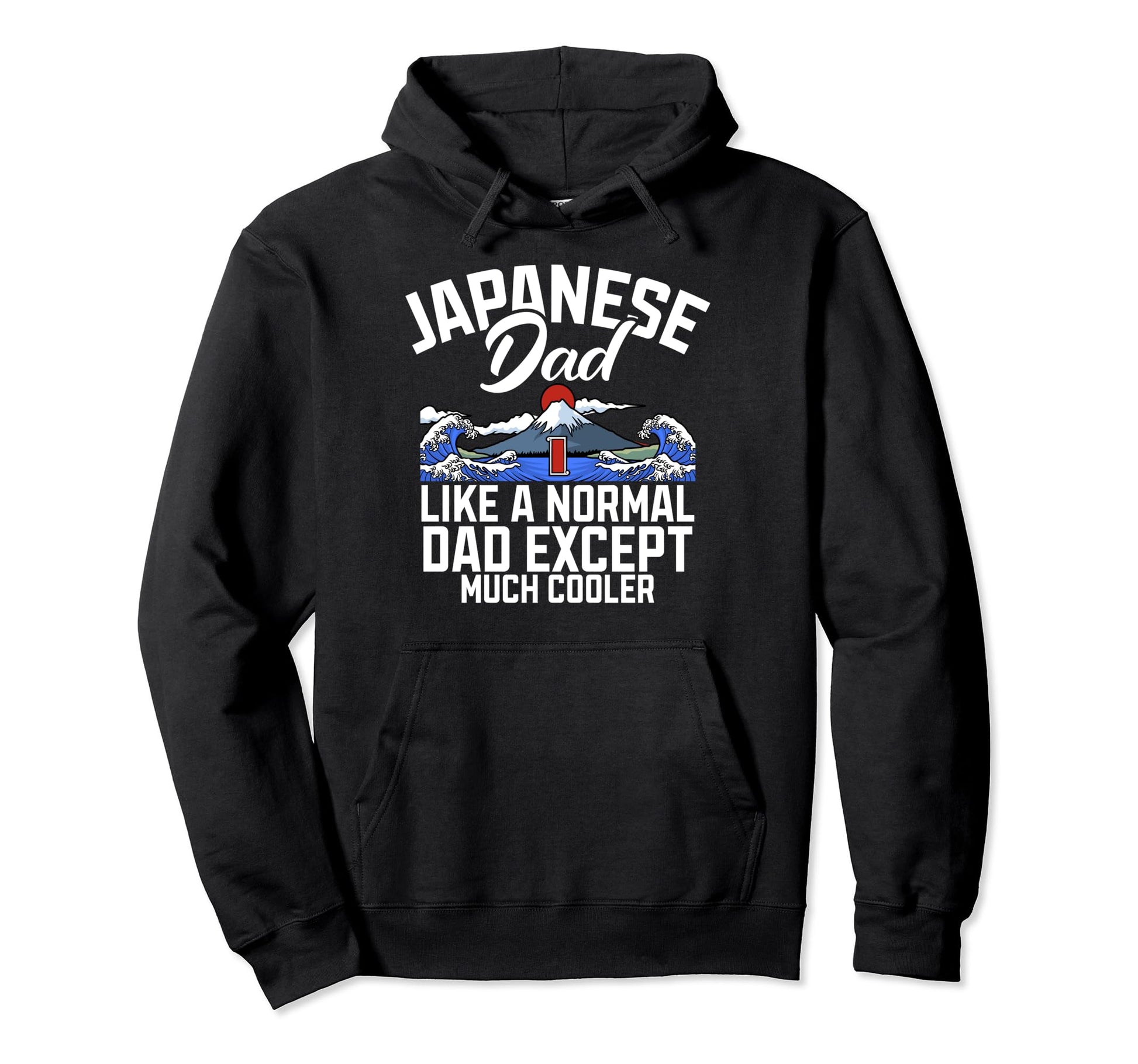 Japanese Dadlike Normal Dad But Cooler Hoodie - Aesthetic Graphic Unisex - T-Shirt, Sweatshirt, Hoodie