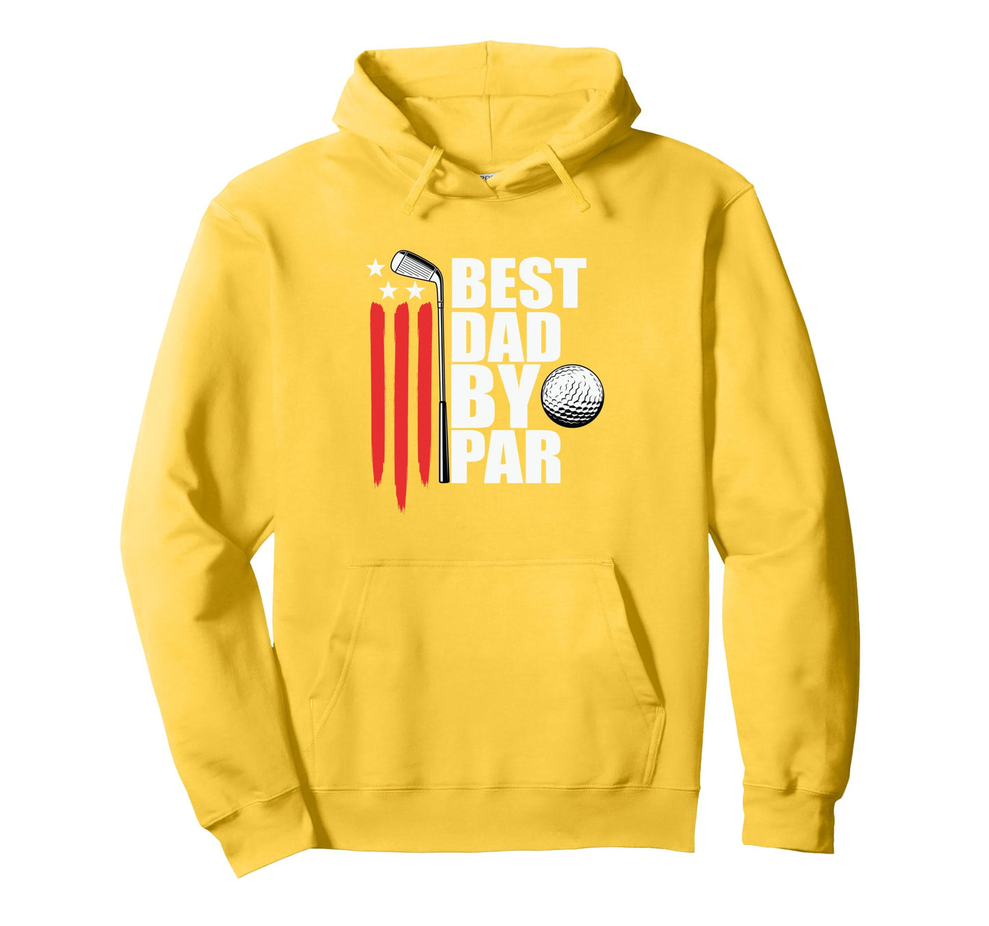 Best Dad Par Golf Us Flag Hoodie - Trendy Graphic Men Women - T-Shirt, Sweatshirt, Hoodie