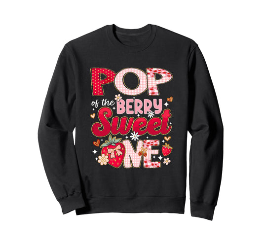 Berry Sweet One Family Party Decorations Hoodie - Trendy Graphic Men Women - T-Shirt, Sweatshirt, Hoodie