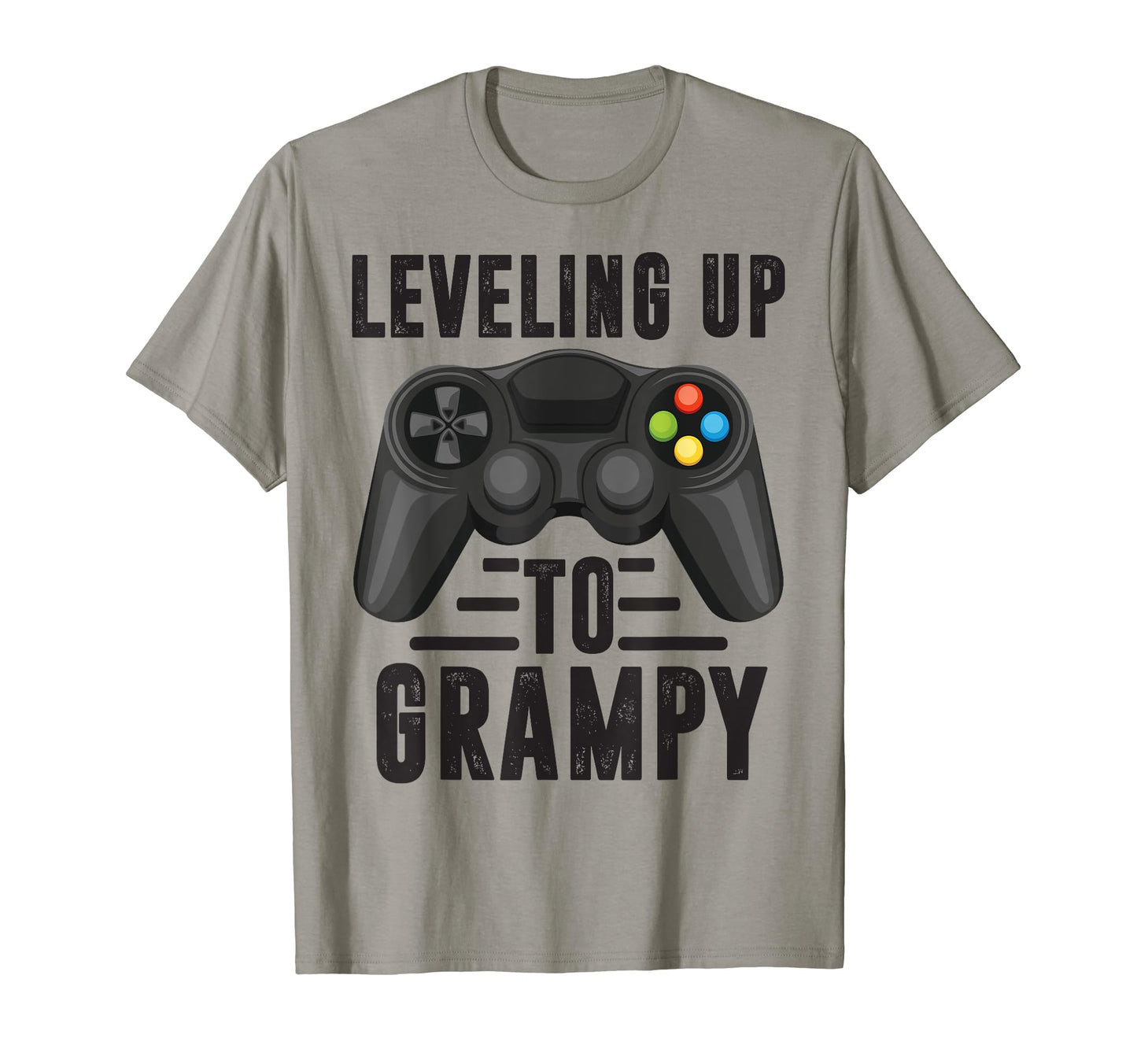 Leveling Up To Grampy Promoted To T-Shirt - Graphic Print Men Women - T-Shirt, Sweatshirt, Hoodie
