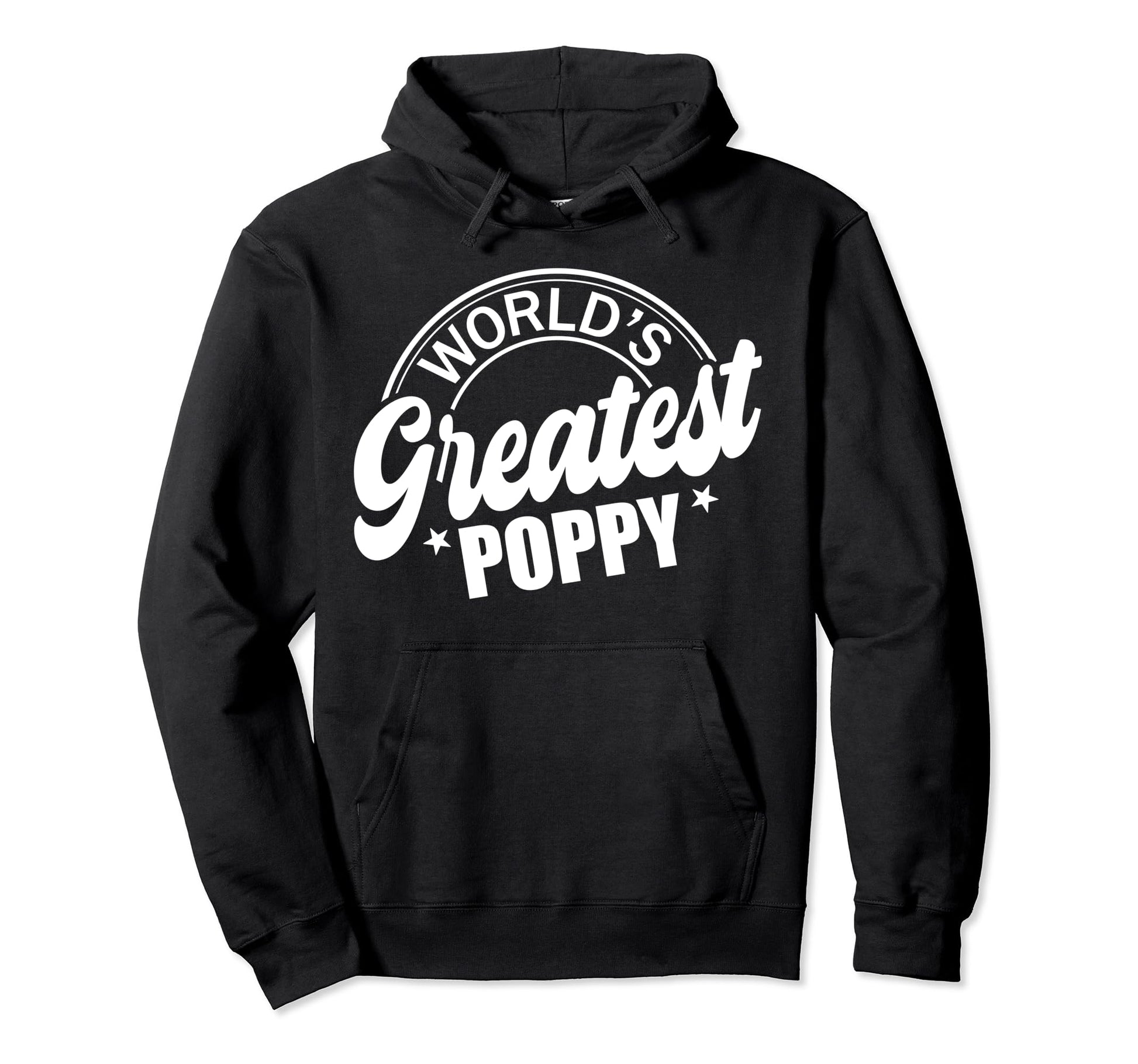 Worlds Greatest Poppy Pop Grandpa Hoodie - Novelty Apparel Men Women - T-Shirt, Sweatshirt, Hoodie