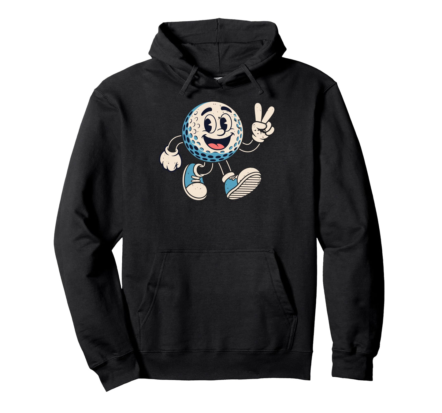 Funny Golf Ball Player Golfer Golfing Hoodie - Streetwear Style for Adults - T-Shirt, Sweatshirt, Hoodie