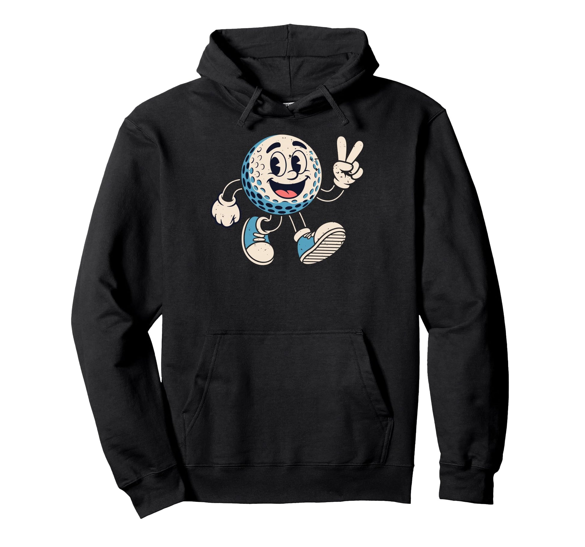 Funny Golf Ball Player Golfer Golfing Hoodie - Streetwear Style for Adults - T-Shirt, Sweatshirt, Hoodie