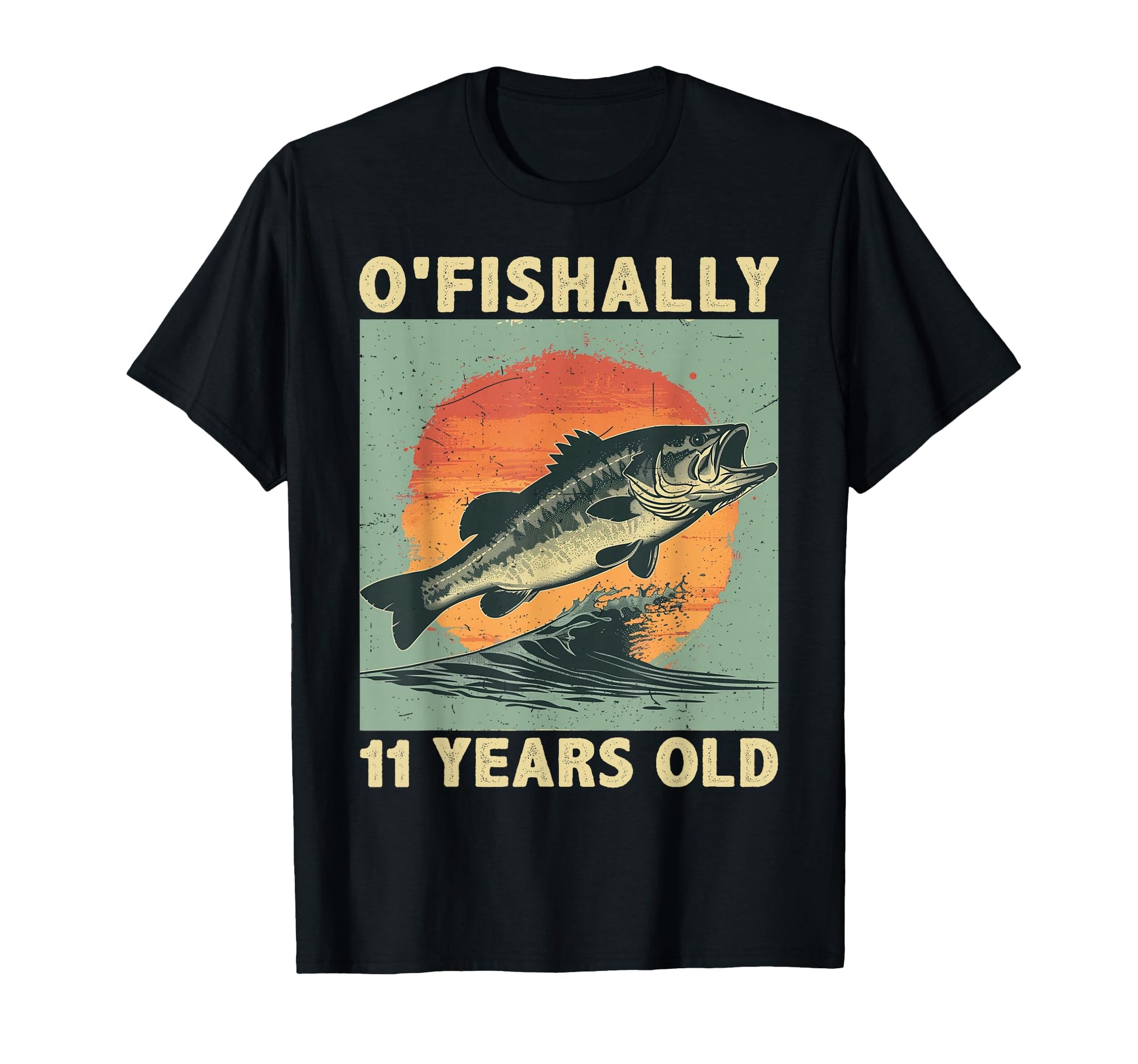 Ofishally 11 Years Old 2015 Fishing T-Shirt - Aesthetic Graphic Unisex - T-Shirt, Sweatshirt, Hoodie