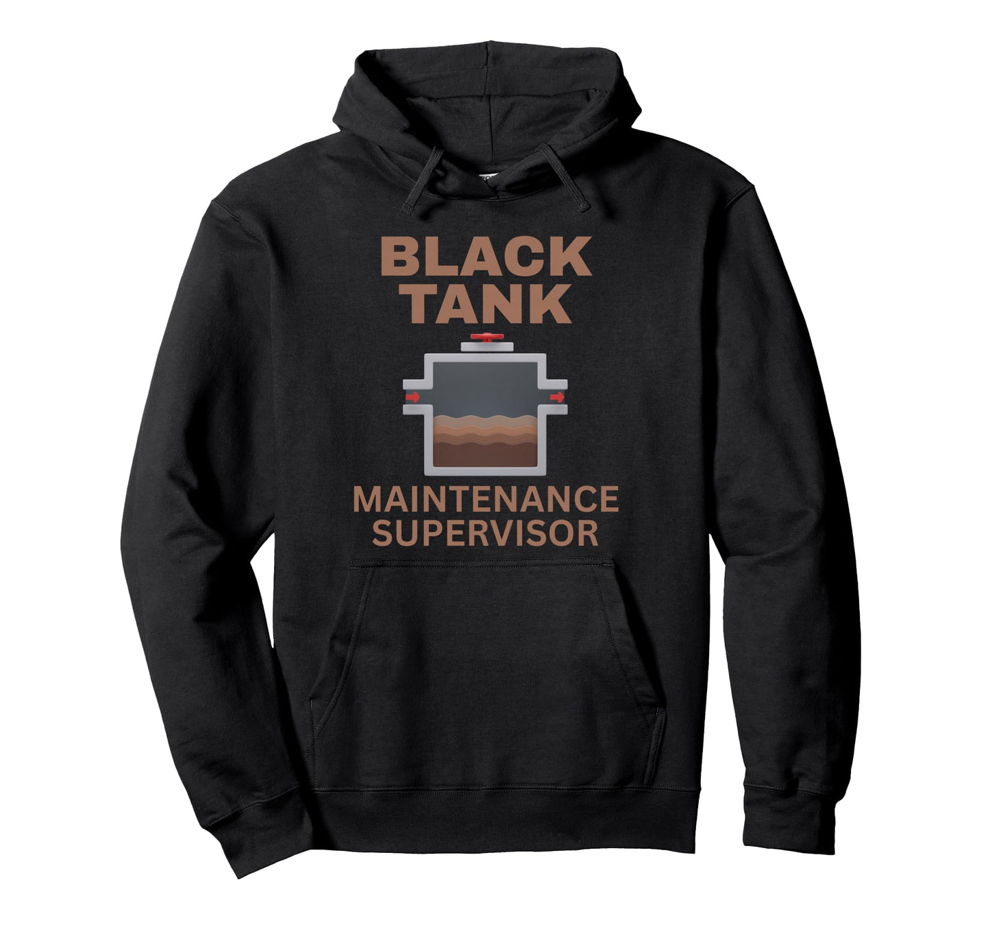 Rv Camping Black Tank Maintenance Dad Hoodie - Unique Graphic Men Women - T-Shirt, Sweatshirt, Hoodie