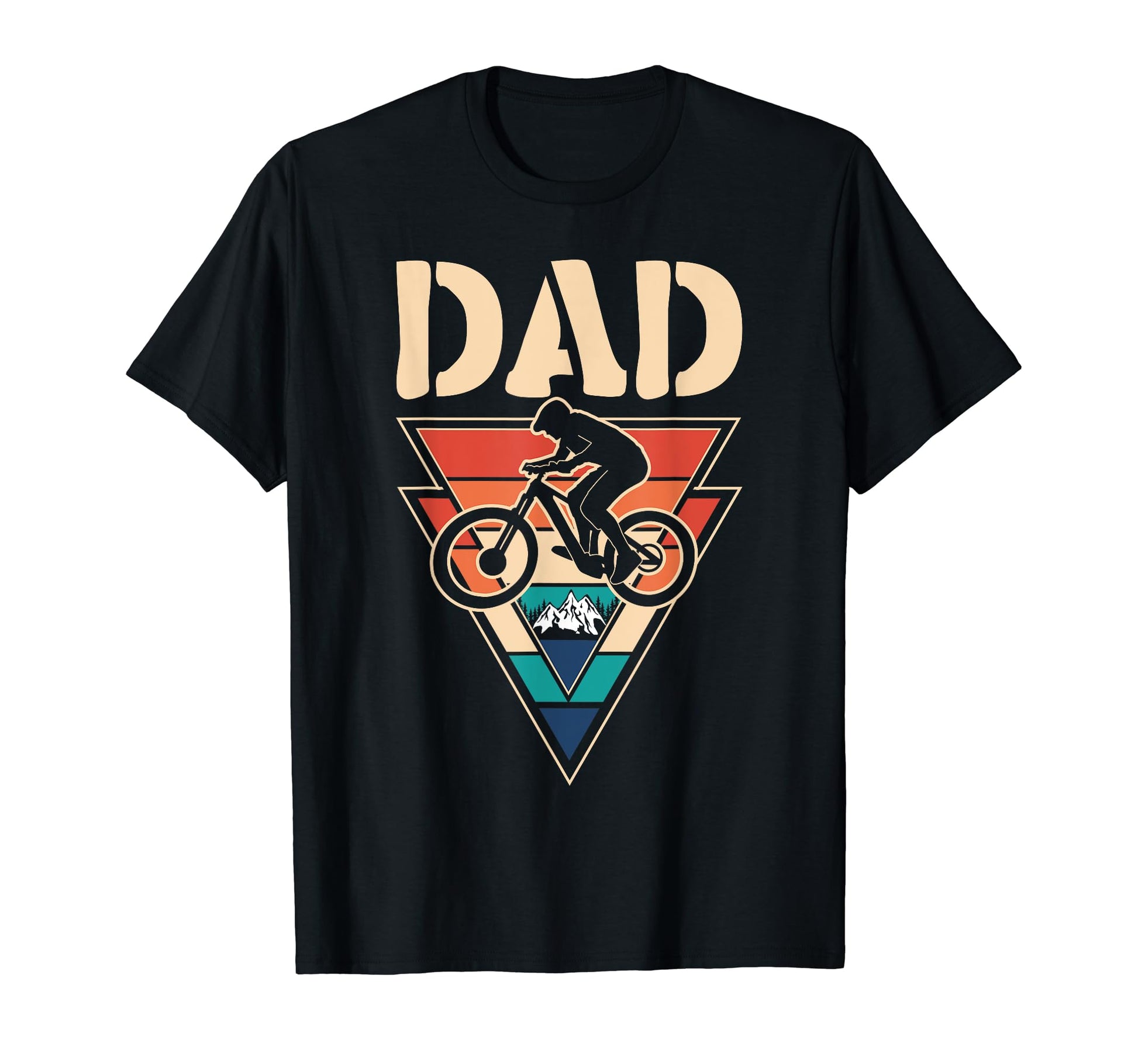 Dad Papa Bicycle Cycling Cyclist Daddy T-Shirt - Novelty Apparel Unisex - T-Shirt, Sweatshirt, Hoodie