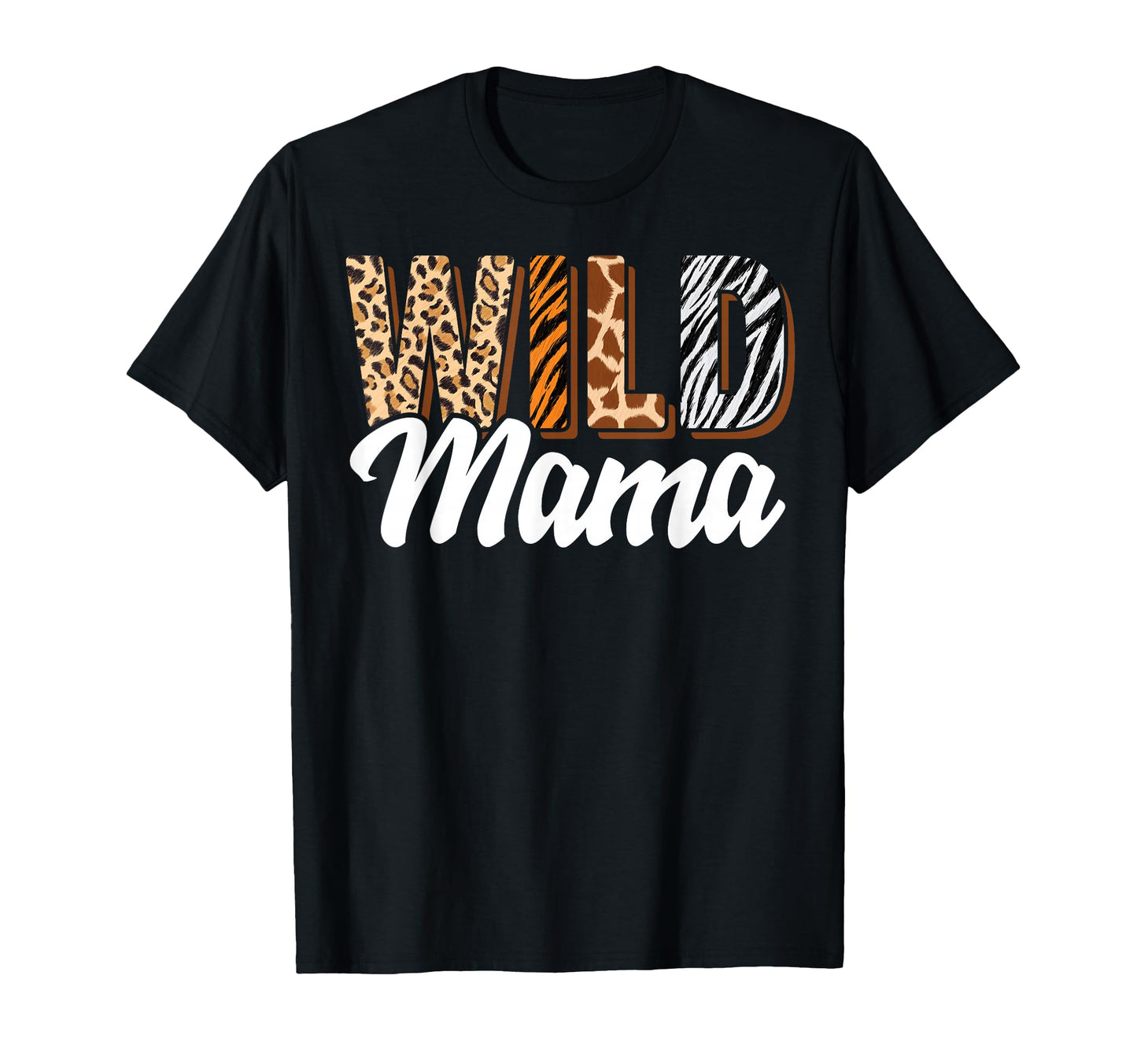 Wild Mama Zoo Born Two Be Wild B Day T-Shirt - Aesthetic Graphic Unisex - T-Shirt, Sweatshirt, Hoodie