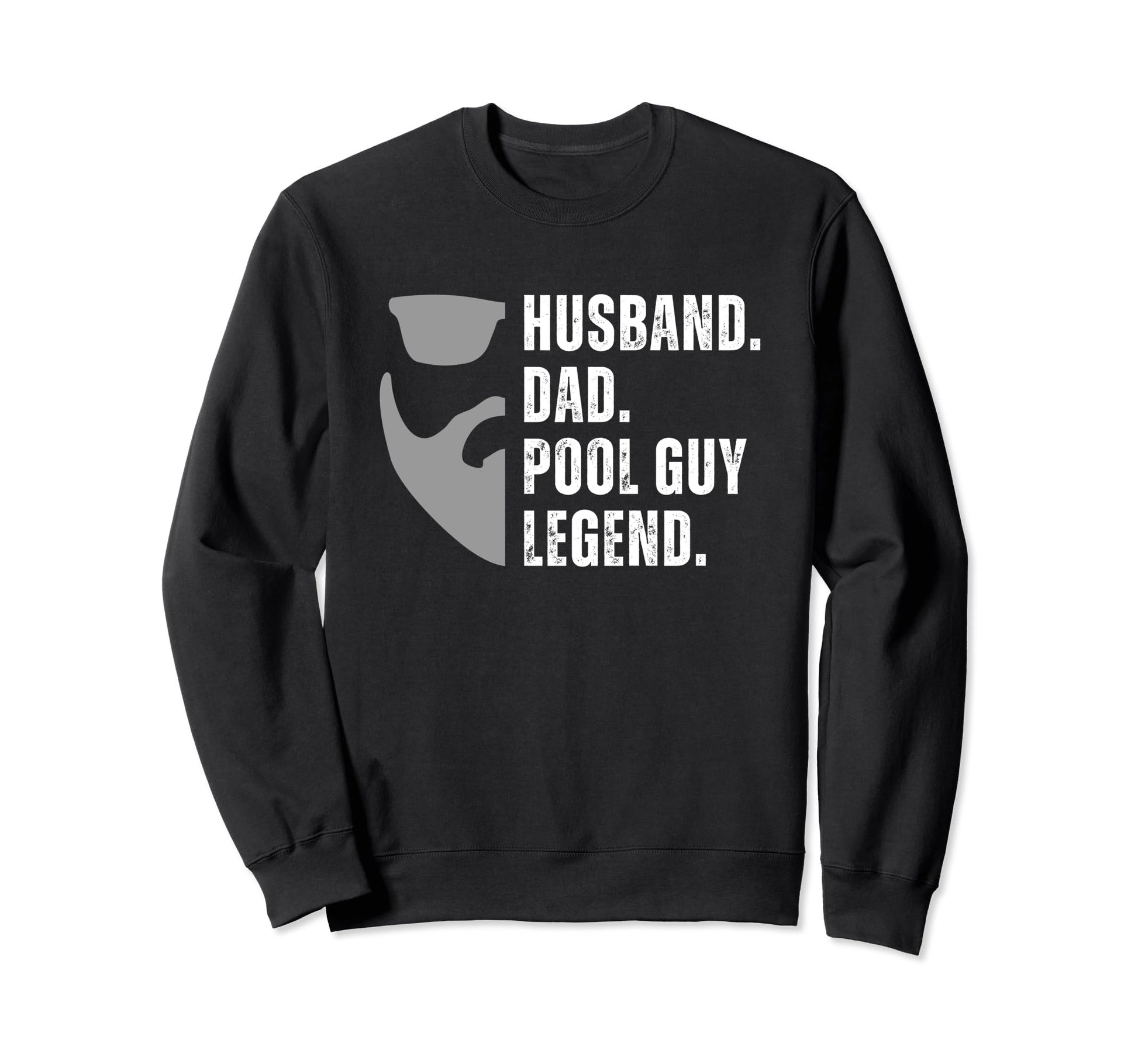 Funny Pool Guy Shirts Bearded Husbands T-Shirt - Fun Novelty Design Unisex - T-Shirt, Sweatshirt, Hoodie