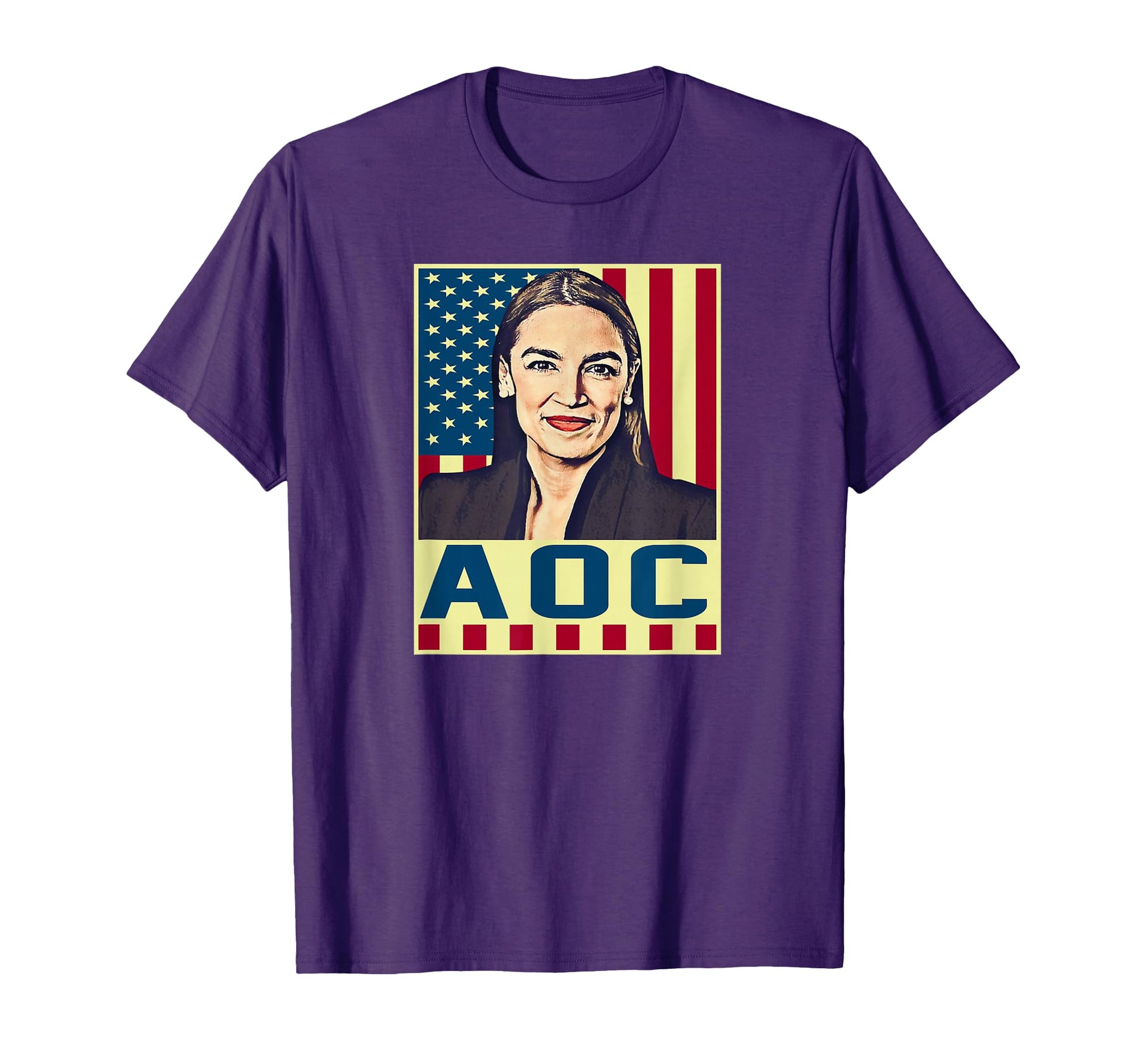 Aoc Alexandria Ocasio Cortez Pop Art Usa T-Shirt - Graphic Print Men Women - T-Shirt, Sweatshirt, Hoodie