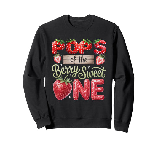 Berry Sweet One Family Party Decorations Hoodie - Graphic Print Men Women - T-Shirt, Sweatshirt, Hoodie