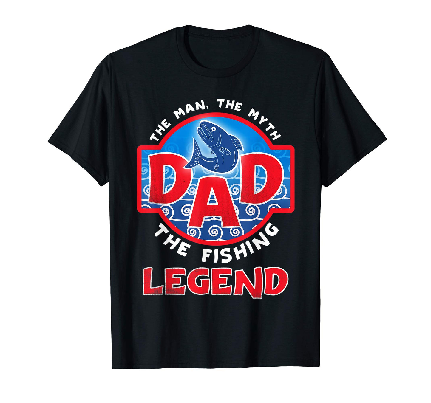 Mens Dad Myth Legend T-Shirt - Custom Art Print Men Women - T-Shirt, Sweatshirt, Hoodie