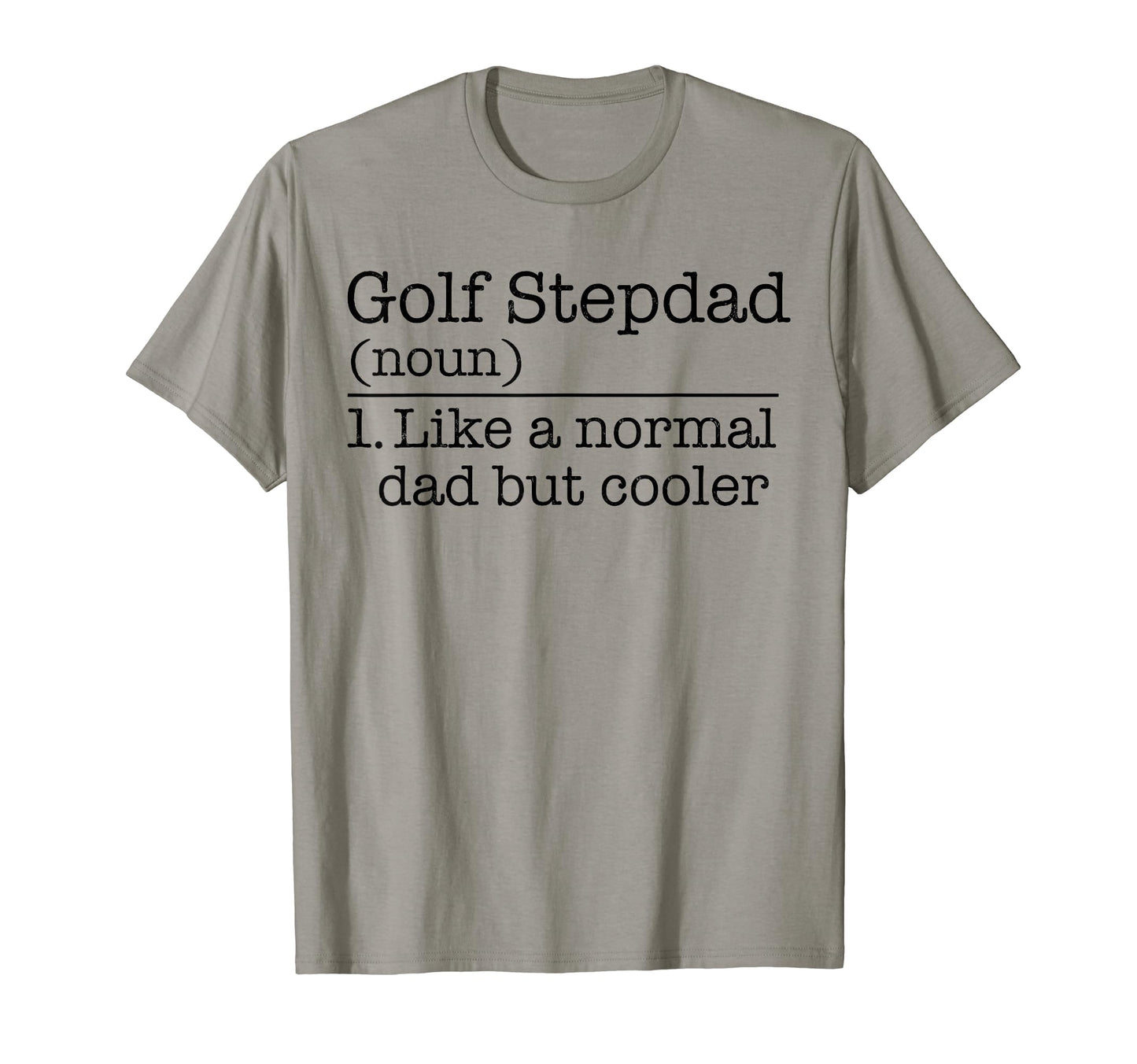 Best Stepdad Par Fathers Day Golf T-Shirt - Unique Graphic for Adults - T-Shirt, Sweatshirt, Hoodie