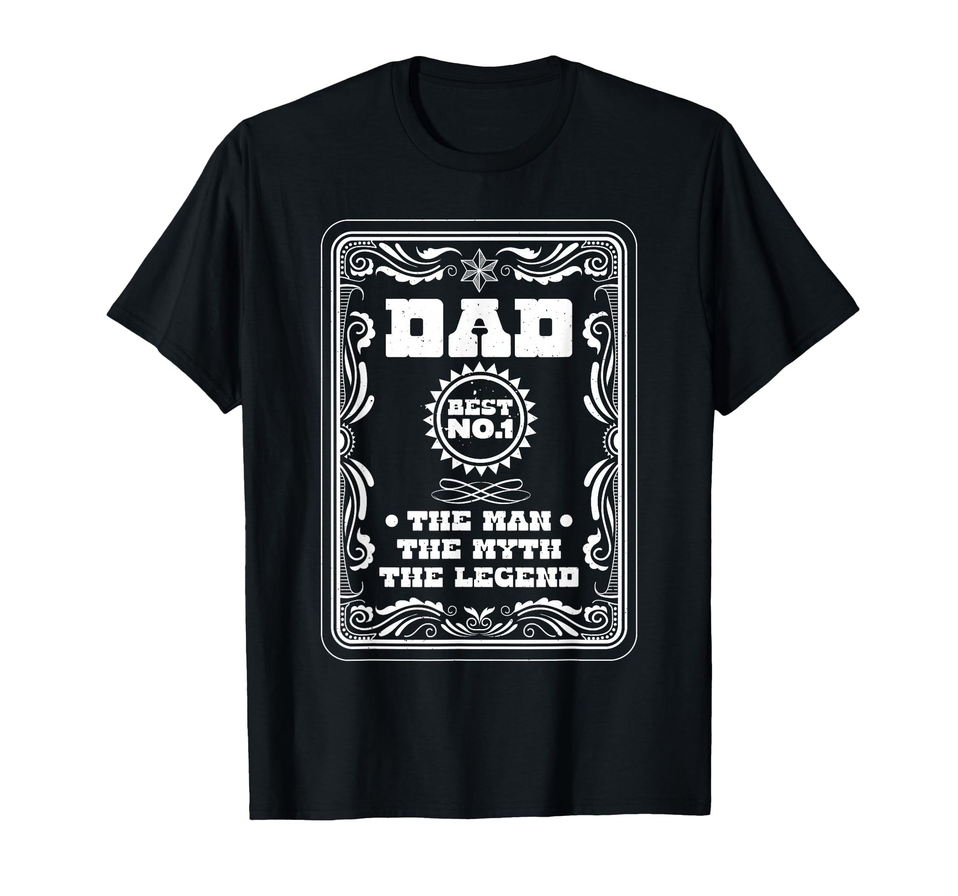 Dad Best Myth Legend Fathers Day Dad T-Shirt - Streetwear Style for Adults - T-Shirt, Sweatshirt, Hoodie