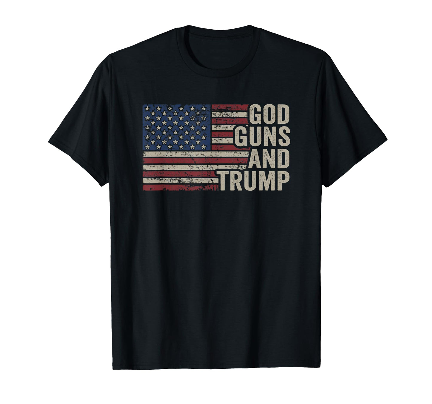 God Guns And Trump Pro God Gun Funny T-Shirt - Minimalist Print Unisex - T-Shirt, Sweatshirt, Hoodie