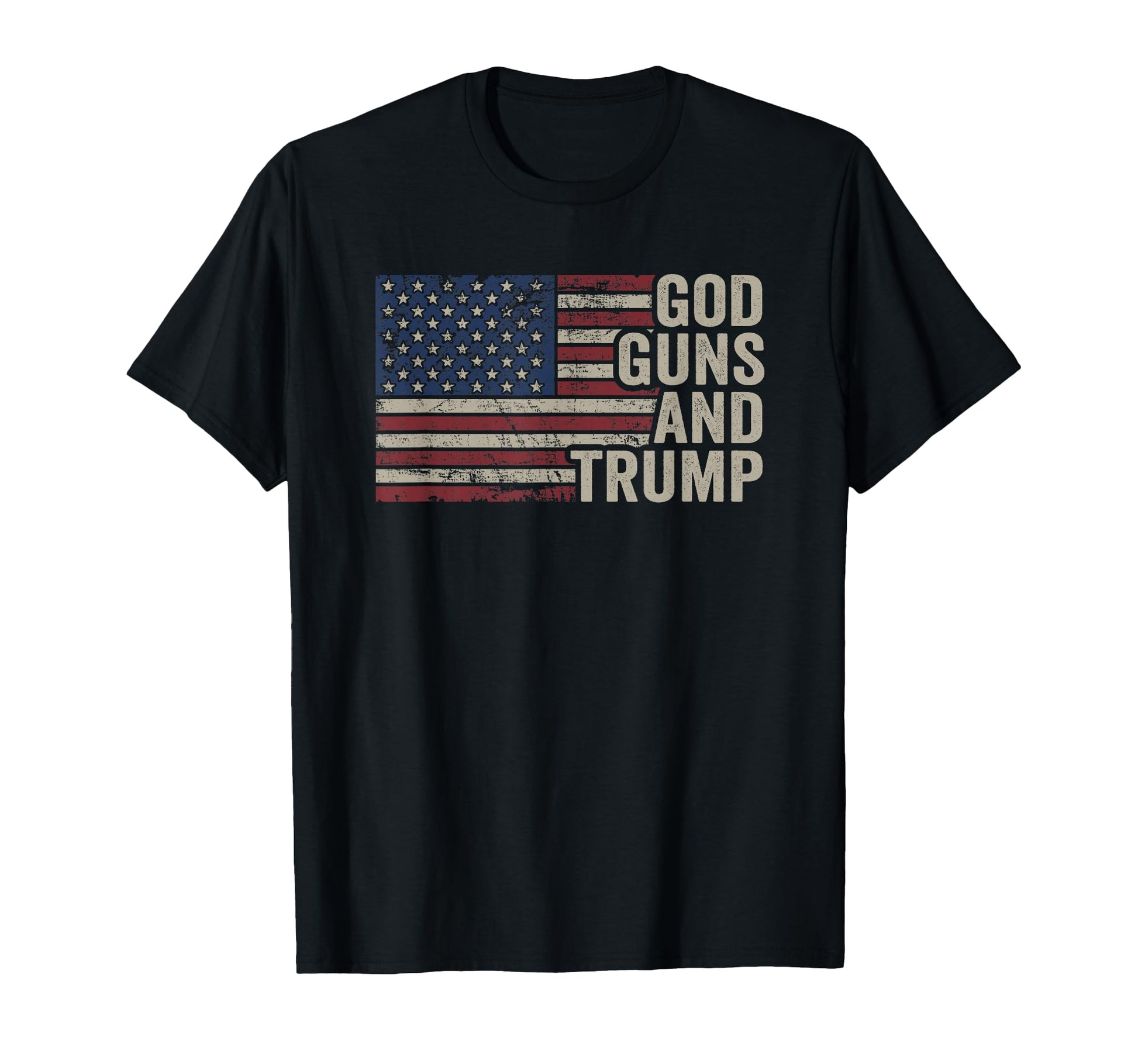 God Guns And Trump Pro God Gun Funny T-Shirt - Minimalist Print Unisex - T-Shirt, Sweatshirt, Hoodie