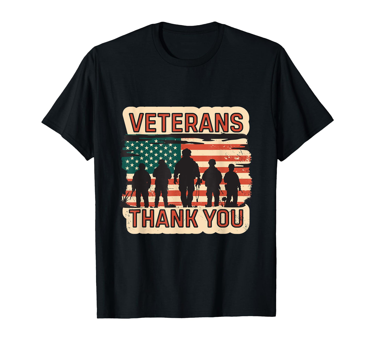 Veteran Us Usa Us Flag Veterans Day T-Shirt - Minimalist Print Unisex - T-Shirt, Sweatshirt, Hoodie