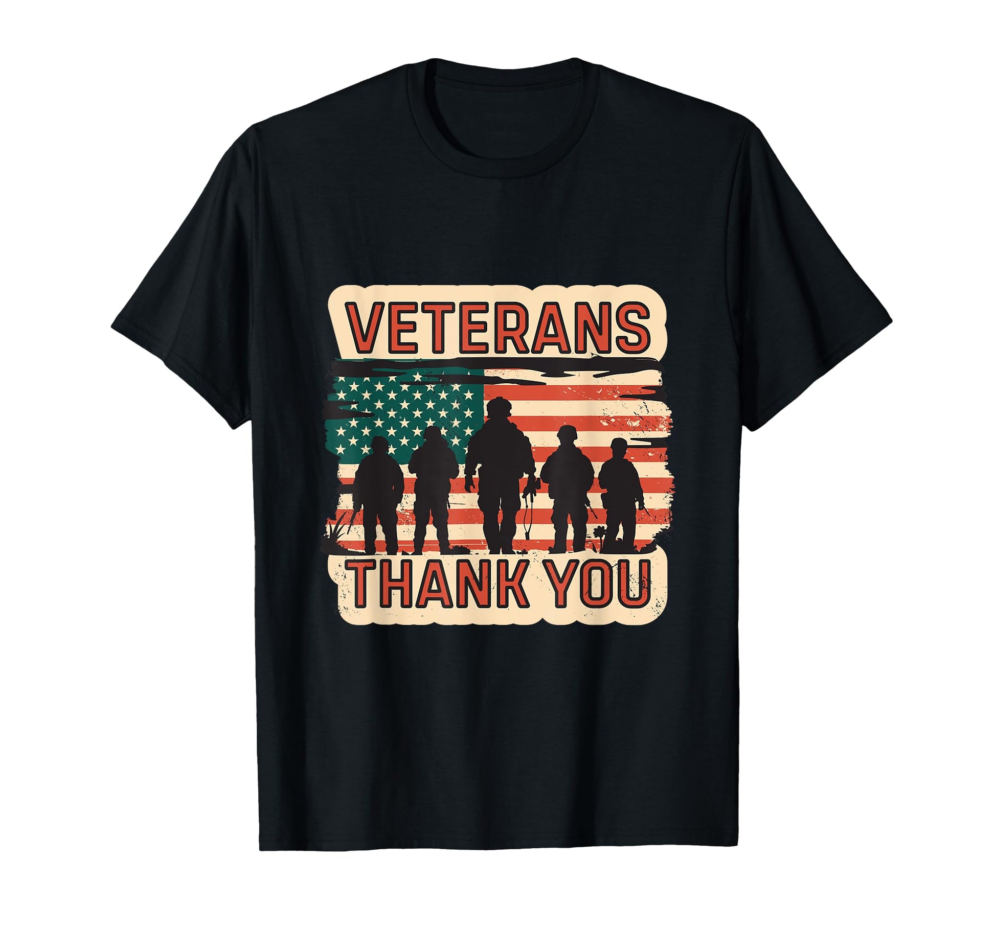 Veteran Us Usa Us Flag Veterans Day T-Shirt - Minimalist Print Unisex - T-Shirt, Sweatshirt, Hoodie