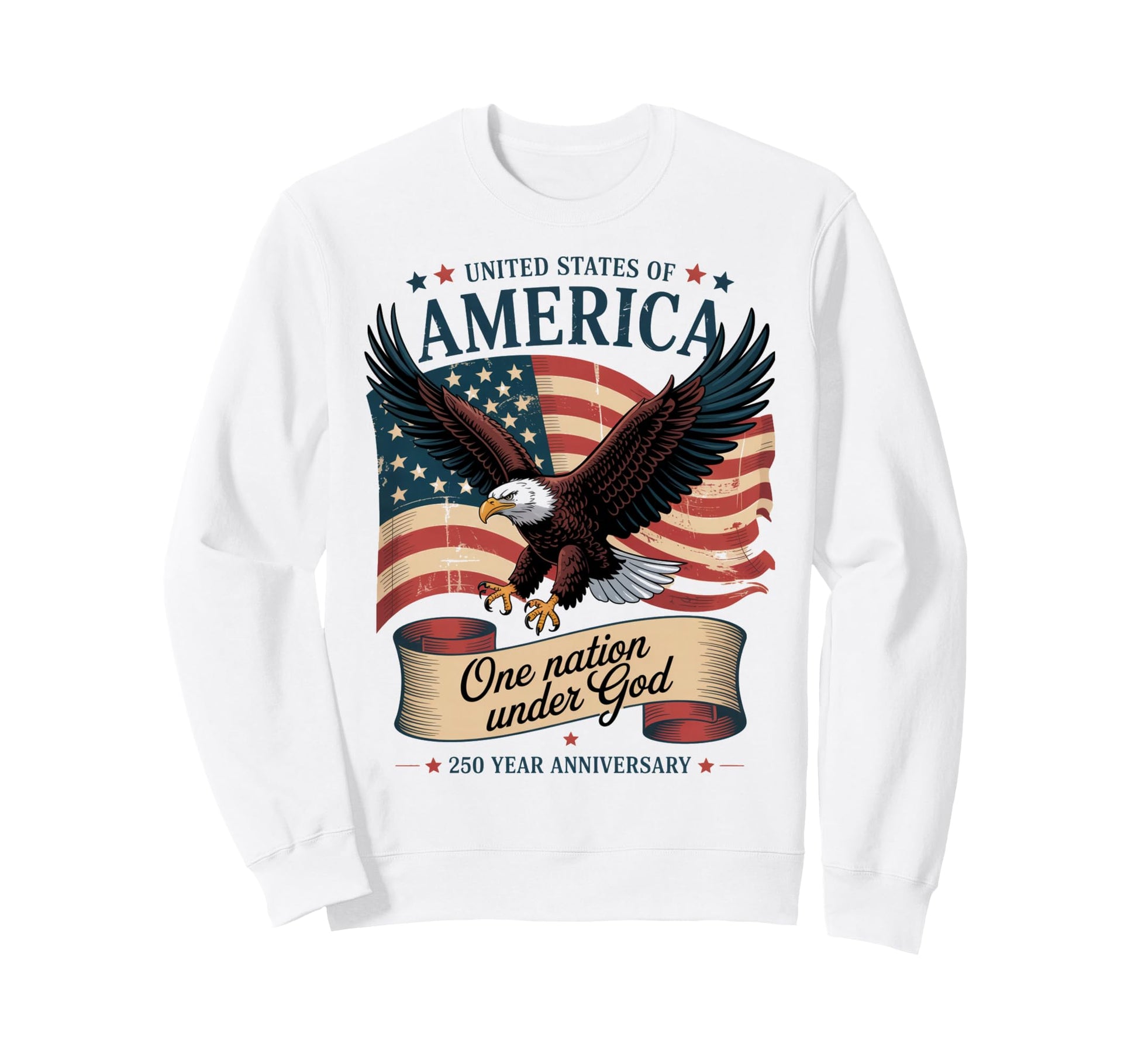 United States 250 Year Anniversary Brand T-Shirt - Minimalist Print Unisex - T-Shirt, Sweatshirt, Hoodie