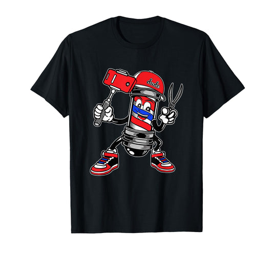 Barbershop Barber Pole Hairdresser T-Shirt - Trendy Graphic Men Women - T-Shirt, Sweatshirt, Hoodie