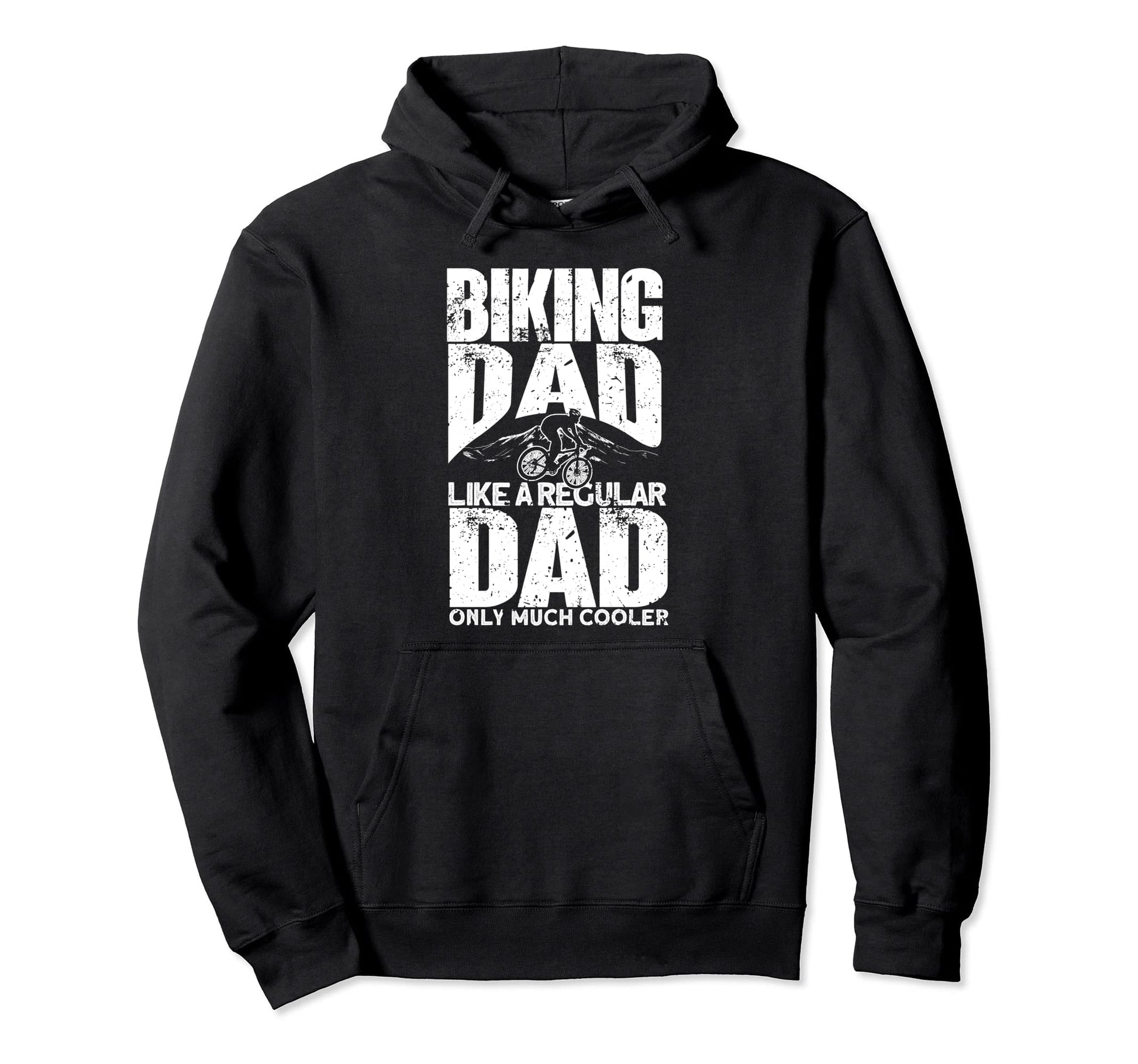 Mountain Bike Dad Cycle Bicycle Funny Hoodie - Aesthetic Graphic Unisex - T-Shirt, Sweatshirt, Hoodie