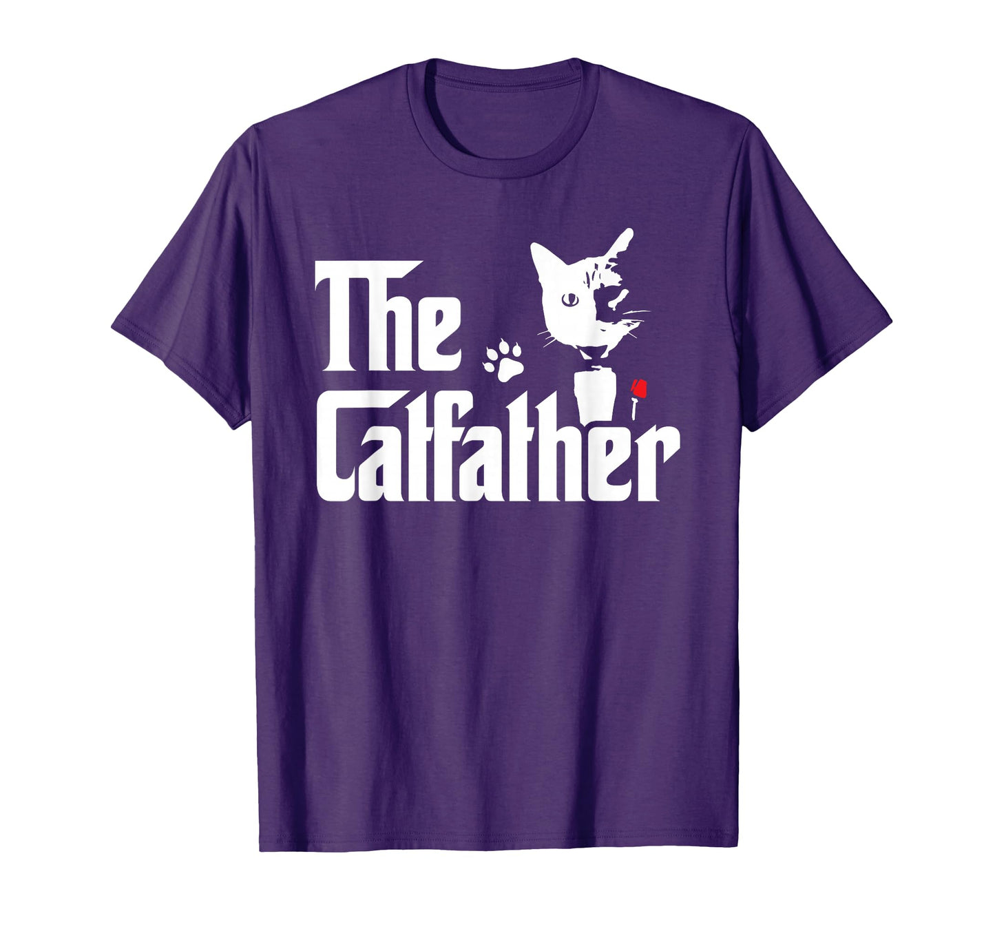 Catfather Funny Gift Cat Daddy T-Shirt - Novelty Apparel Unisex - T-Shirt, Sweatshirt, Hoodie