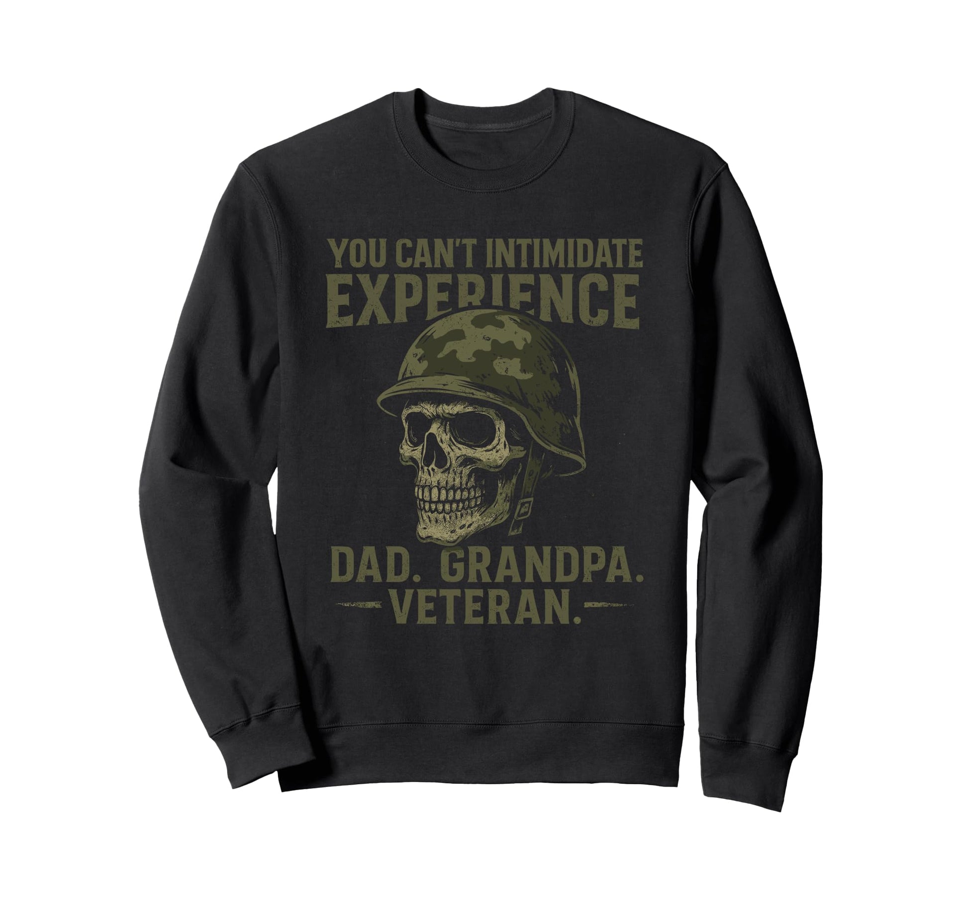 Dad Grandpa Veteran Patriotic Sweatshirt - Casual Everyday Wear Unisex - T-Shirt, Sweatshirt, Hoodie